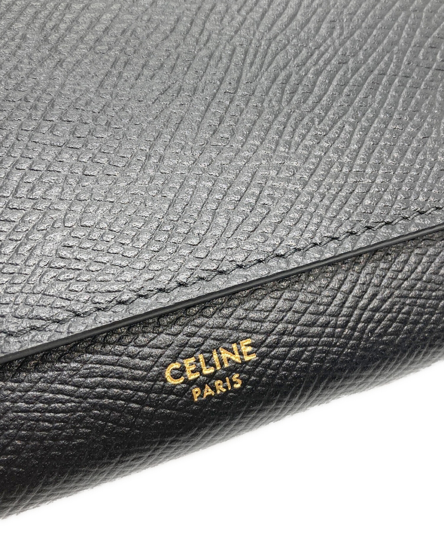 中古・古着通販】CELINE (セリーヌ) ラージフラップウォレット