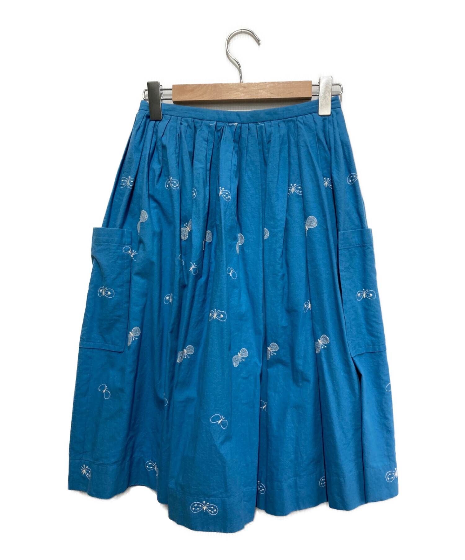 ミナペルホネン chouchoスカート サイズ38 - ひざ丈スカート
