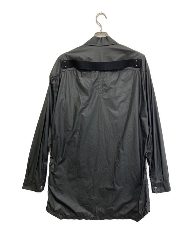 中古・古着通販】RICK OWENS (リック・オウエンス) LS OVERSIZED OUTERSHIRT ブラック サイズ:SIZE  46｜ブランド・古着通販 トレファク公式【TREFAC FASHION】スマホサイト