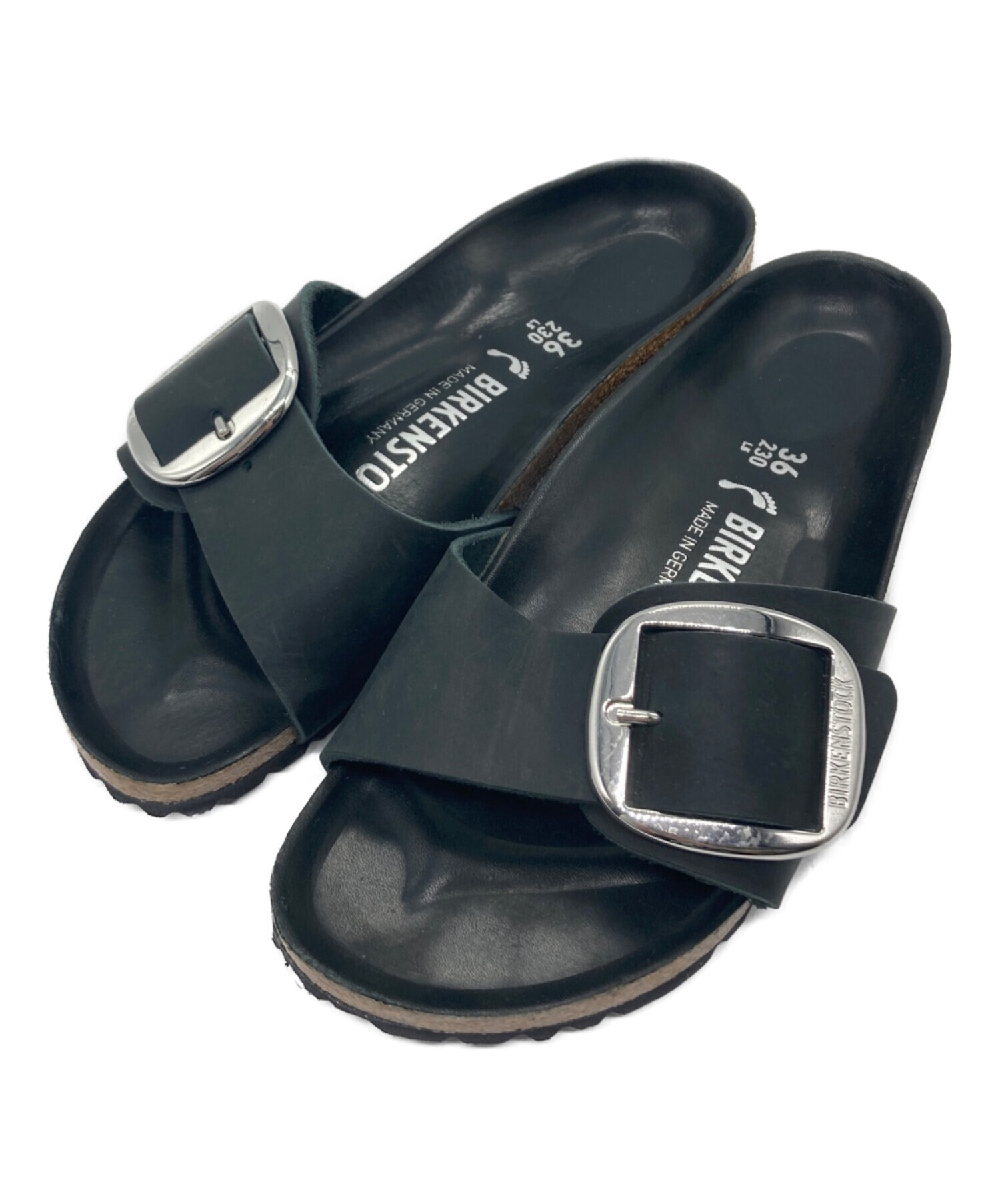 BIRKENSTOCK (ビルケンシュトック) ビッグバックルサンダル ブラック サイズ:SIZE 36