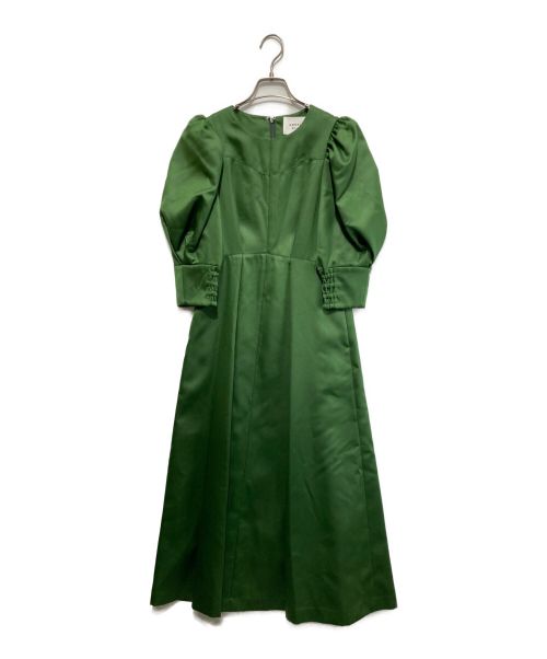 【中古・古着通販】Ameri (アメリ) PUFF SLEEVE FLARED DRESS