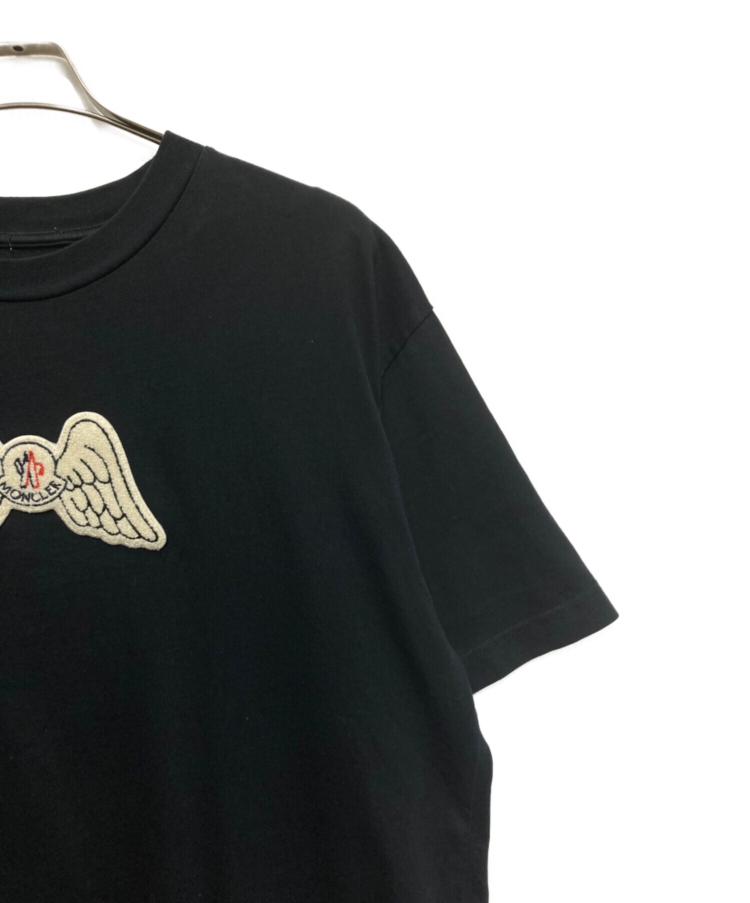 MONCLER (モンクレール) Palm Angels (パーム エンジェルス) コラボTシャツ ブラック サイズ:SIZE XL