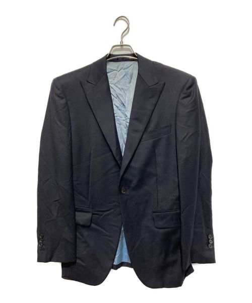 【中古・古着通販】ERMENEGILDO ZEGNA (エルメネジルド・ゼニア) 1BHERITAGEクロスジャケット ネイビー  サイズ:表記無し｜ブランド・古着通販 トレファク公式【TREFAC FASHION】スマホサイト