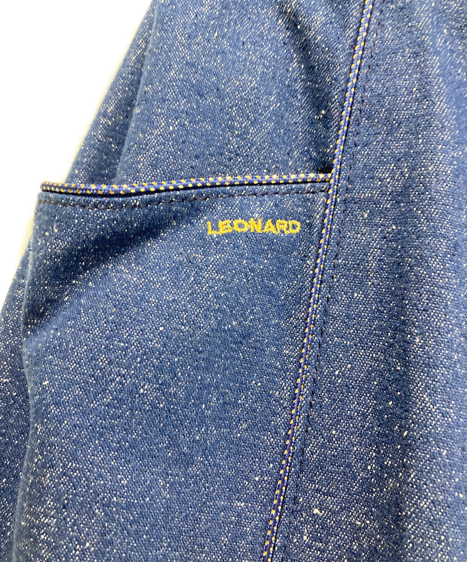 中古・古着通販】LEONARD (レオナール) シルクデニムスカート インディゴ サイズ:ー｜ブランド・古着通販 トレファク公式【TREFAC  FASHION】スマホサイト