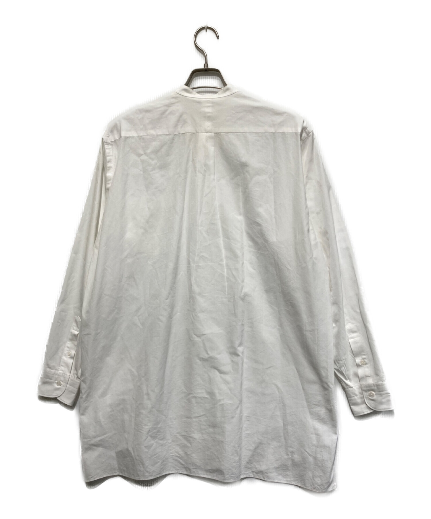 COMOLI (コモリ) バンドカラーシャツ ホワイト サイズ:SIZE 2