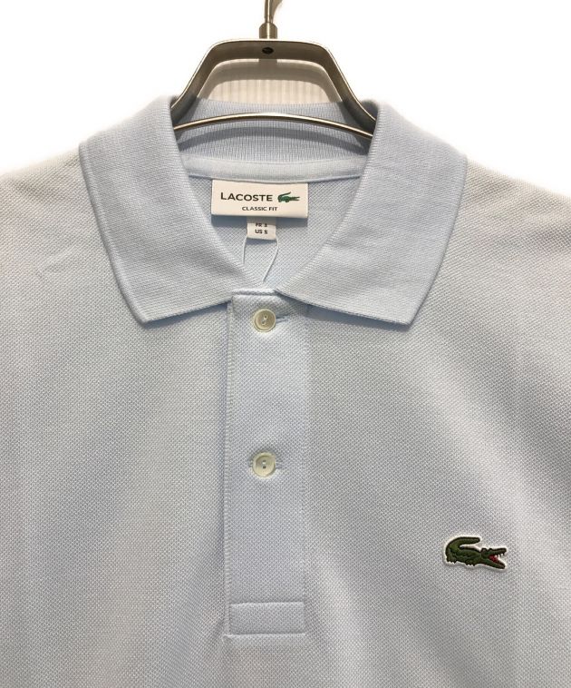 中古・古着通販】LACOSTE (ラコステ) 半袖ポロシャツ スカイブルー