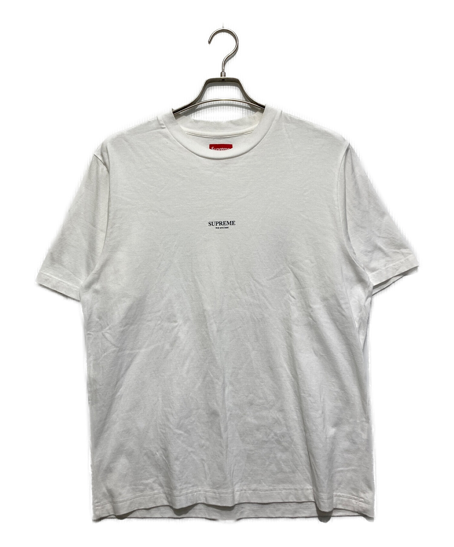 Supreme First & Best Tee 白L - Tシャツ/カットソー(半袖/袖なし)