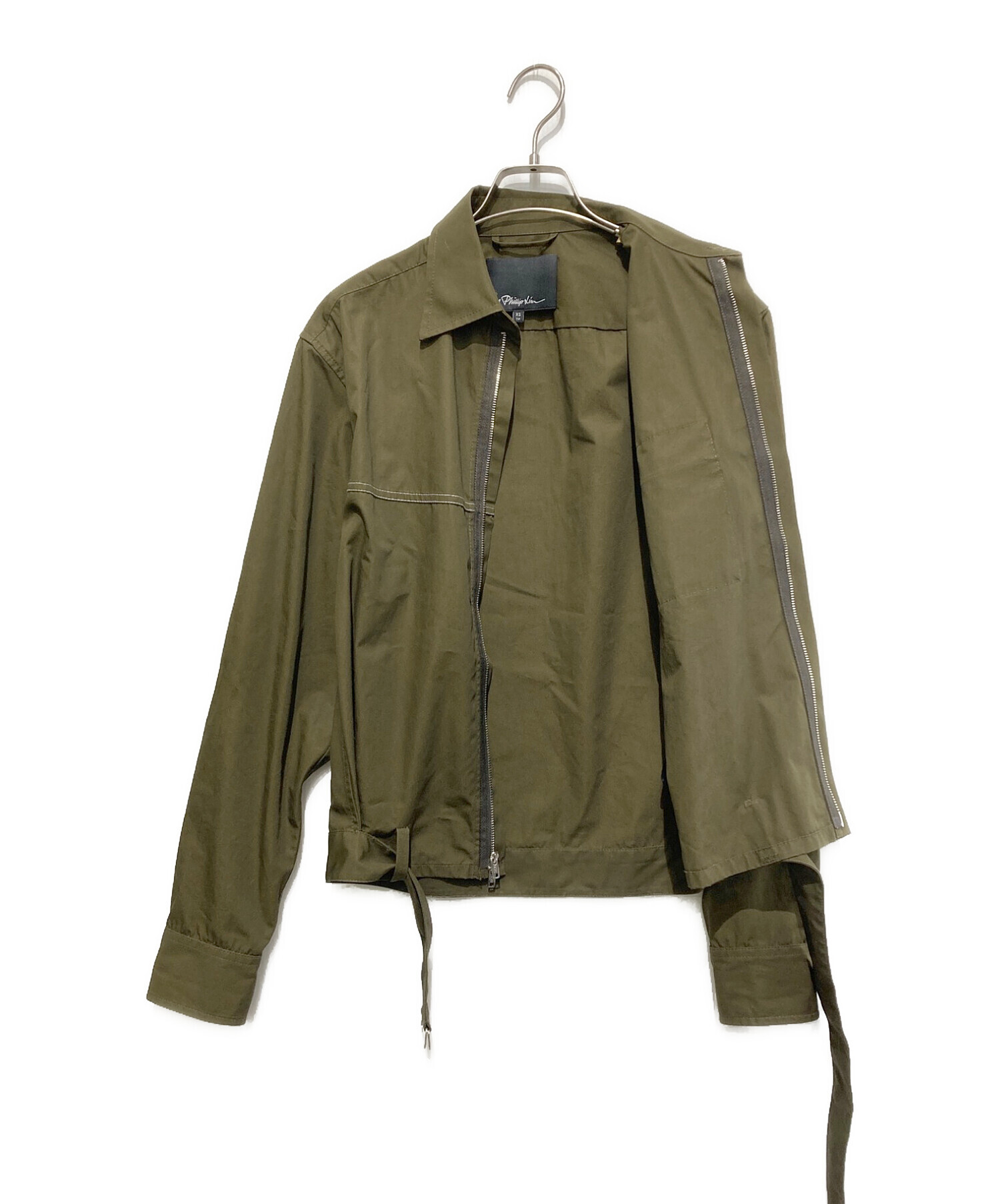 3.1 phillip lim (スリーワンフィリップリム) シャツジャケット ブラウン サイズ:SIZE XS