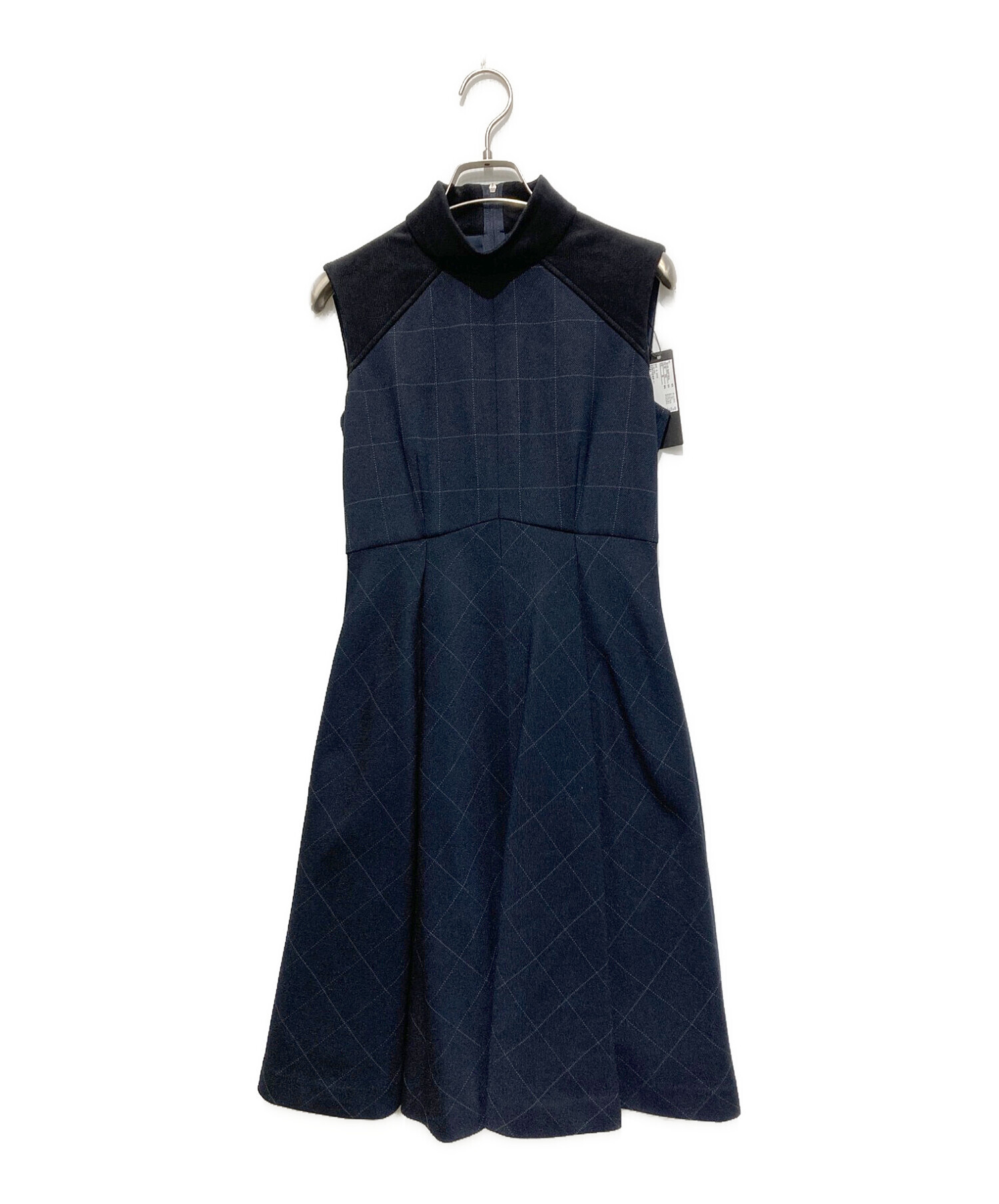 美品】FOXEY NEW YORK］Dress/ネイビー-