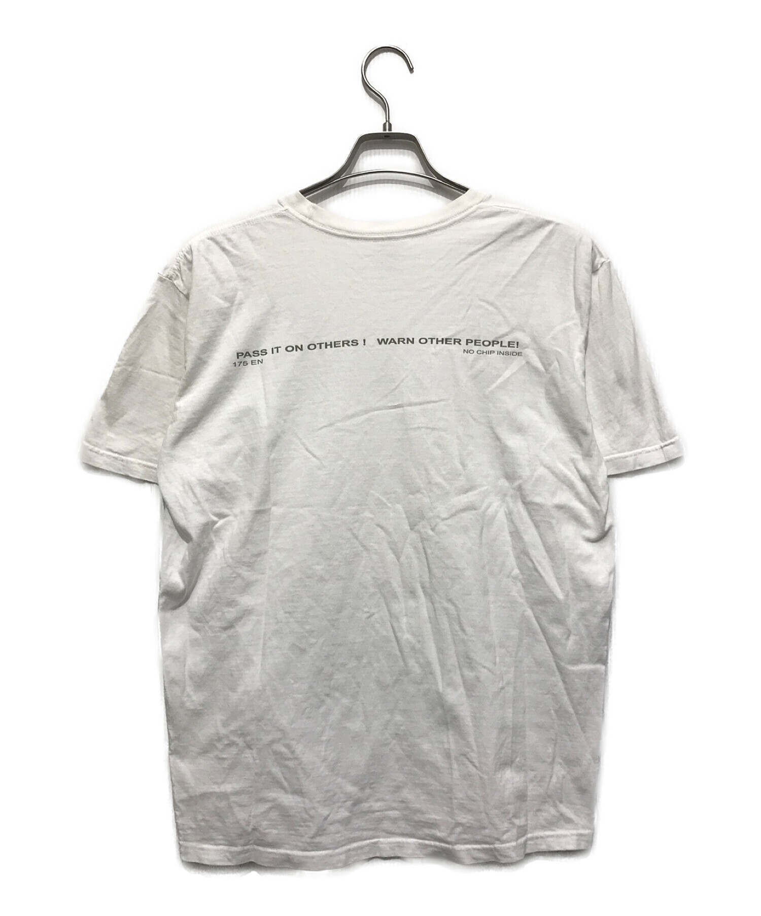 中古・古着通販】SUPREME (シュプリーム) 半袖Tシャツ ホワイト サイズ