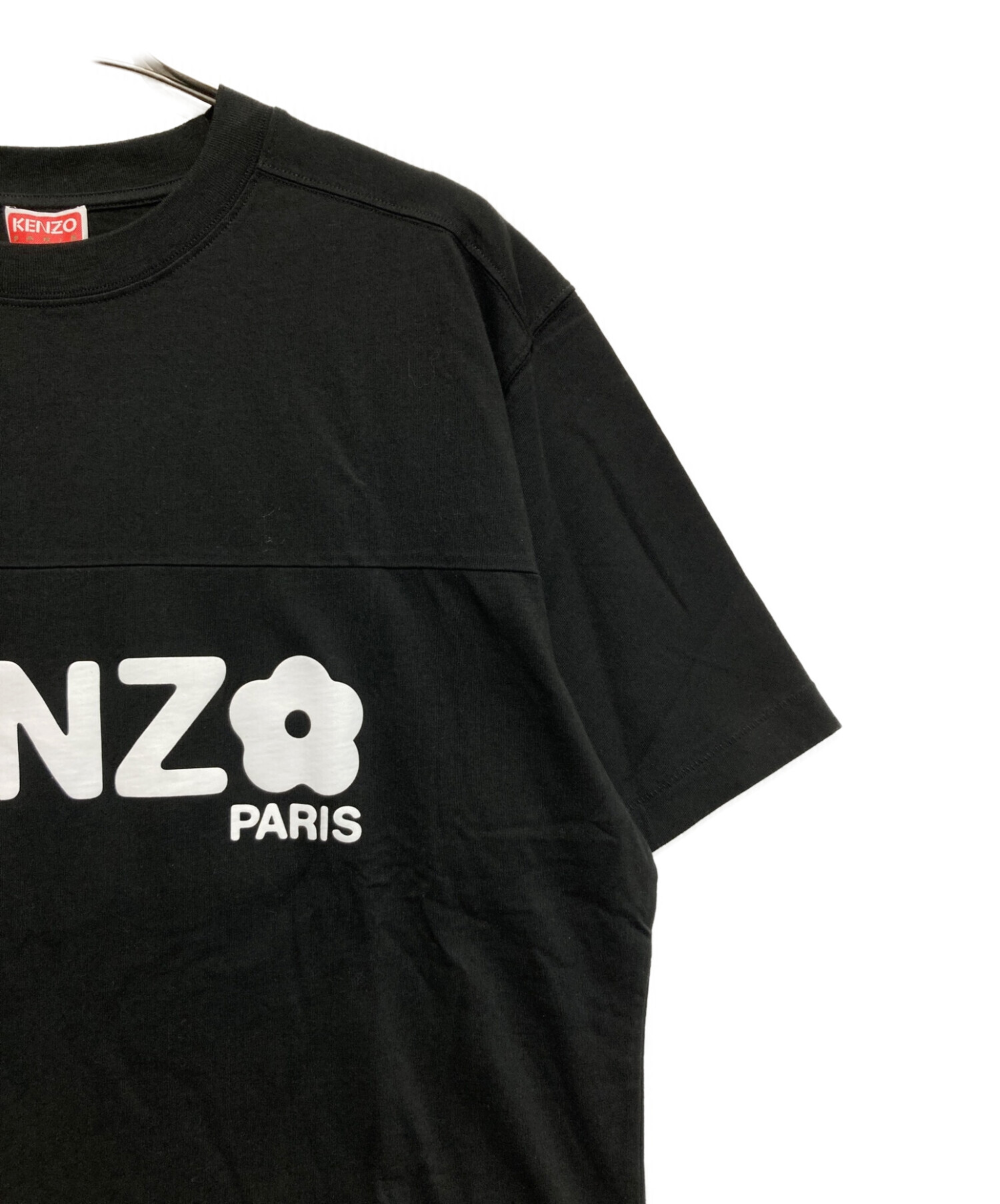 KENZO (ケンゾー) 'Boke Flower' 2.0' オーバーサイズ Tシャツ ブラック サイズ:SIZE L 未使用品