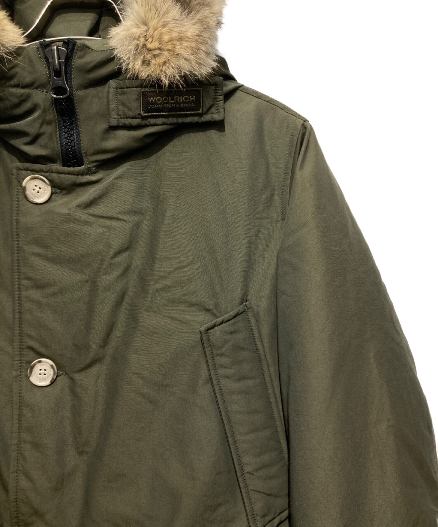 中古・古着通販】WOOLRICH (ウールリッチ) Arctic Parka ブラウン