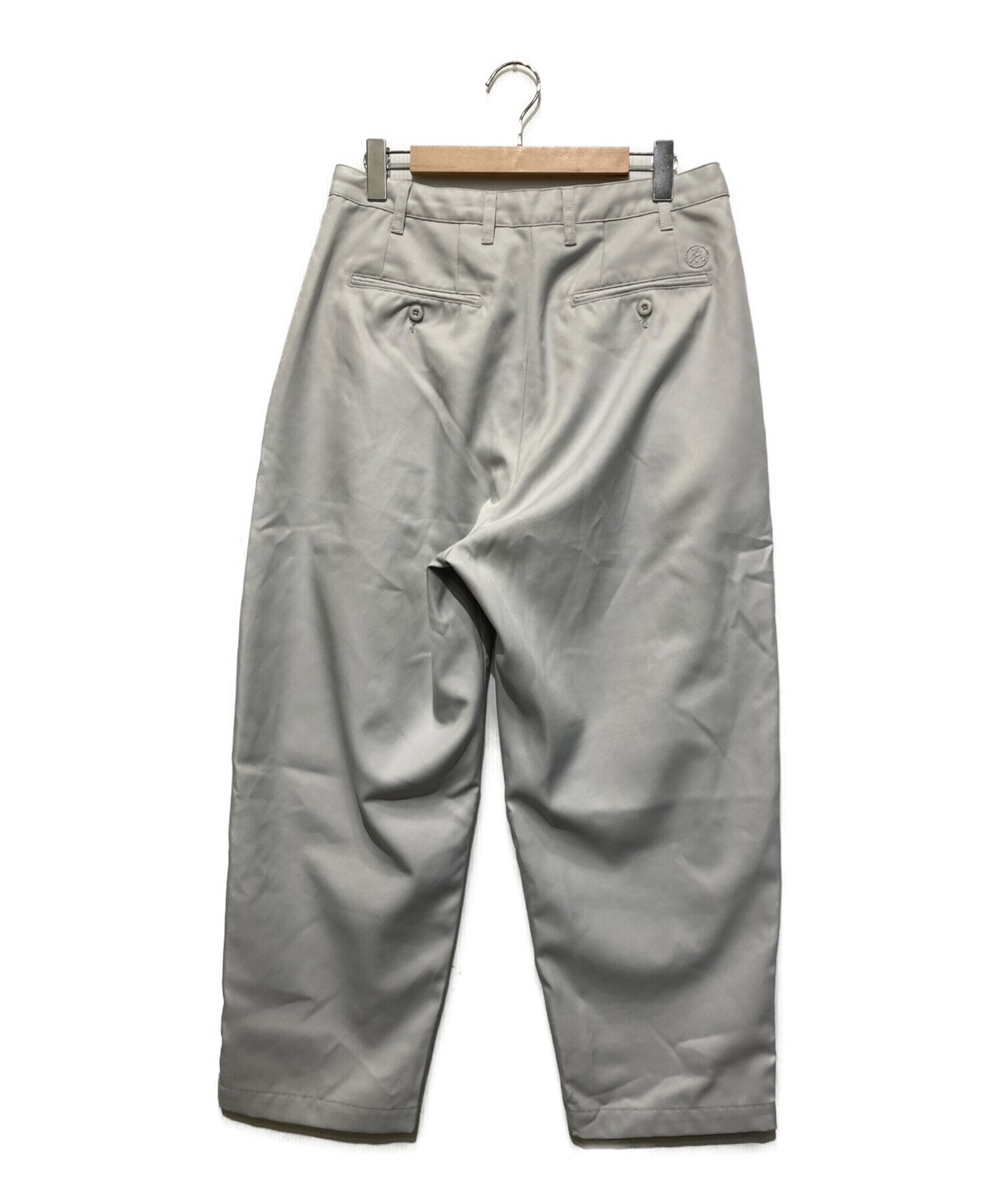 中古・古着通販】EVISEN (エビセン) NIKOLA PANTS グレー サイズ:SIZE