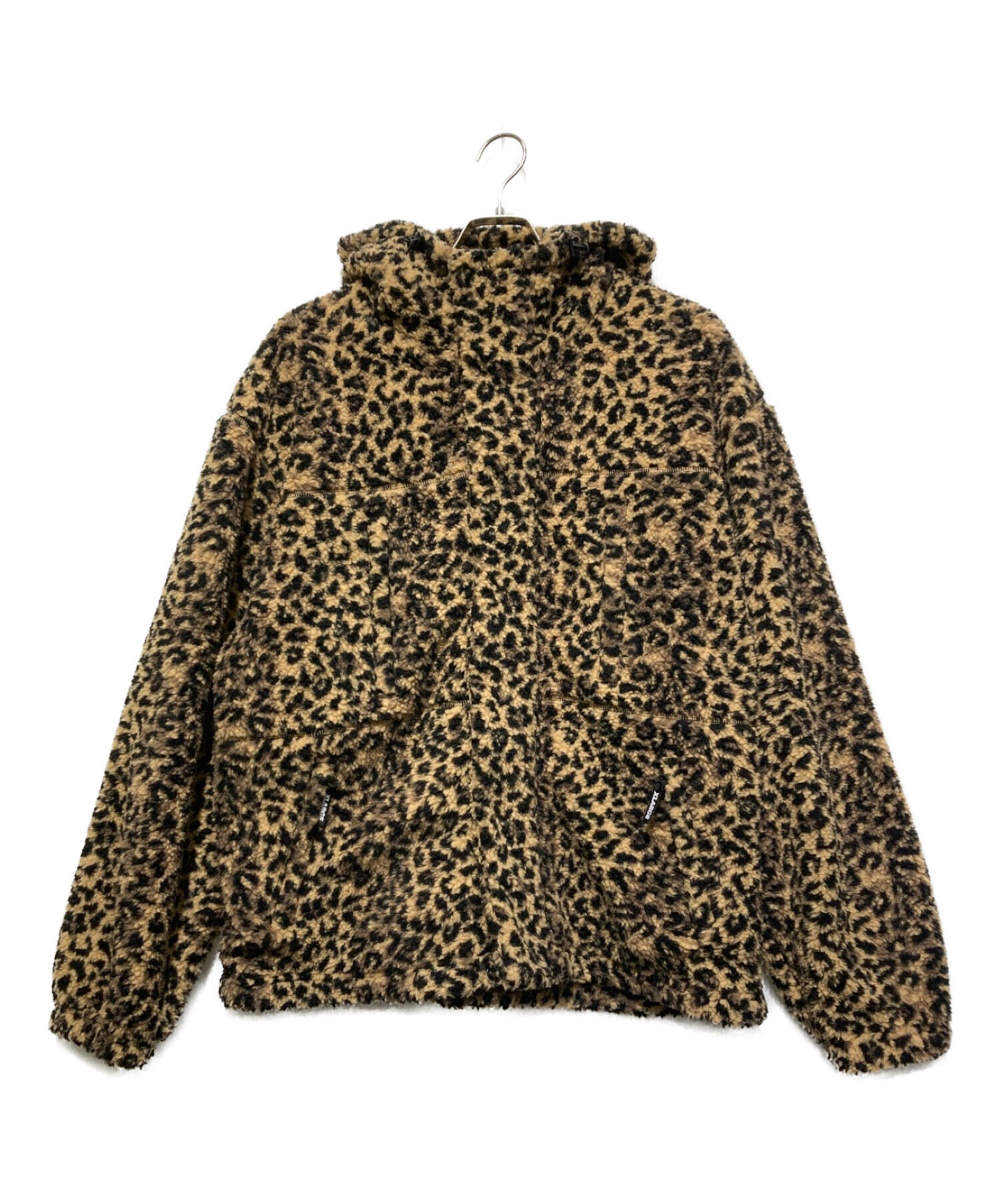 X-LARGE (エクストララージ) BOA FLEECE ZIP-UP JACKET ベージュ サイズ:SIZE L