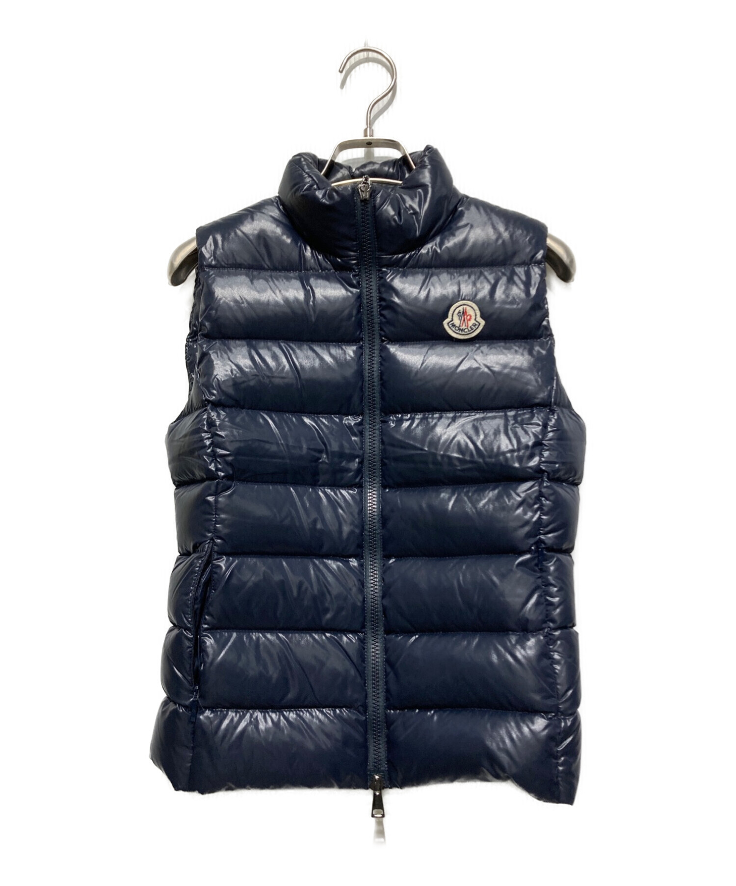 中古・古着通販】MONCLER (モンクレール) ダウンベスト ネイビー