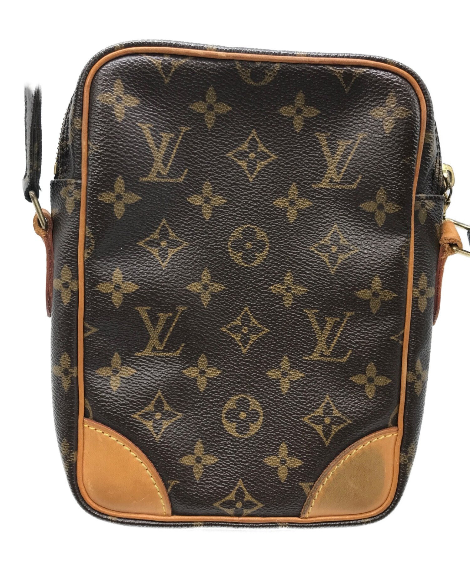 LOUIS VUITTON ショルダーバッグ - 茶xベージュ(総柄) 【古着】-