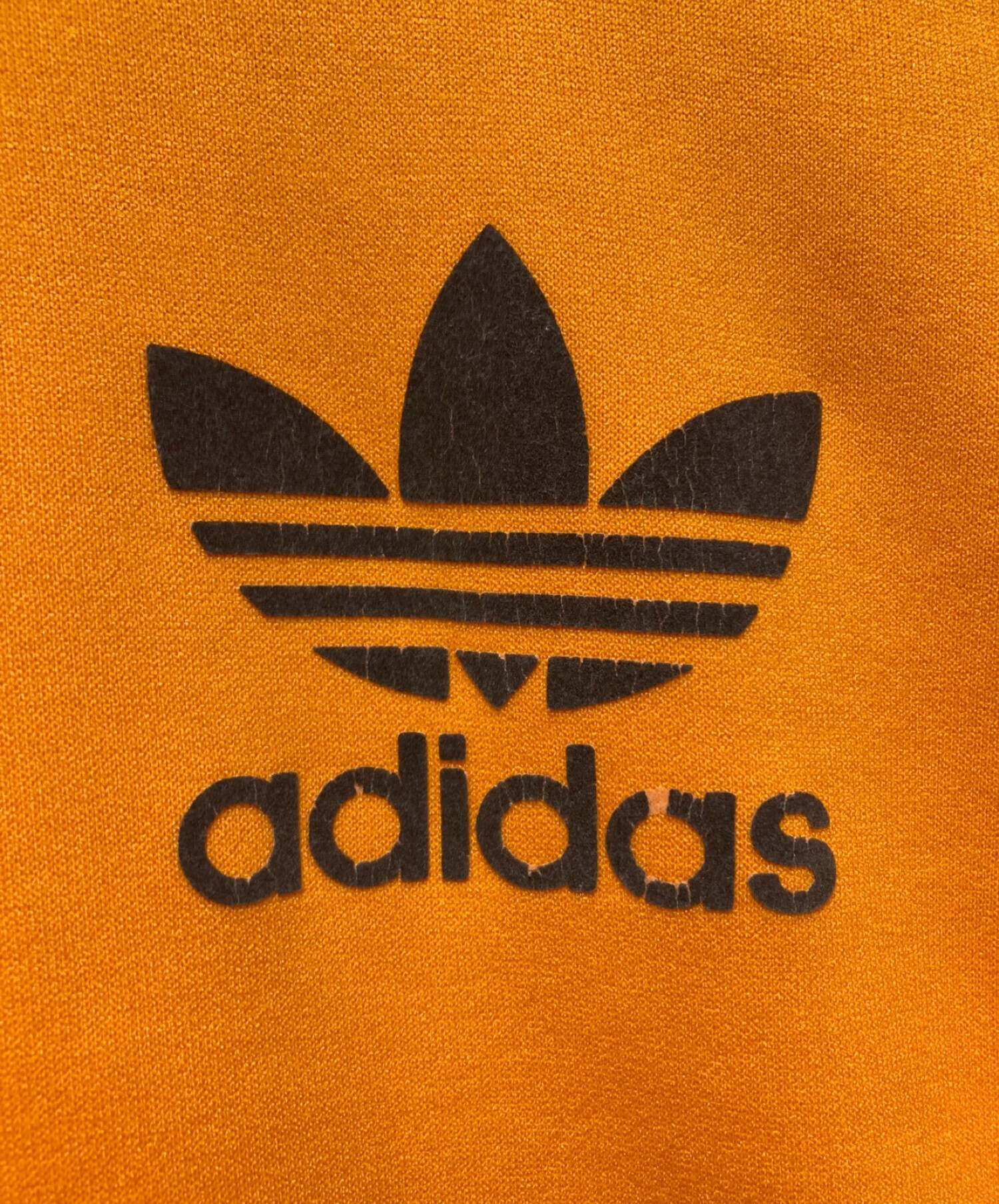 中古・古着通販】adidas (アディダス) 90'sジップパーカー オレンジ