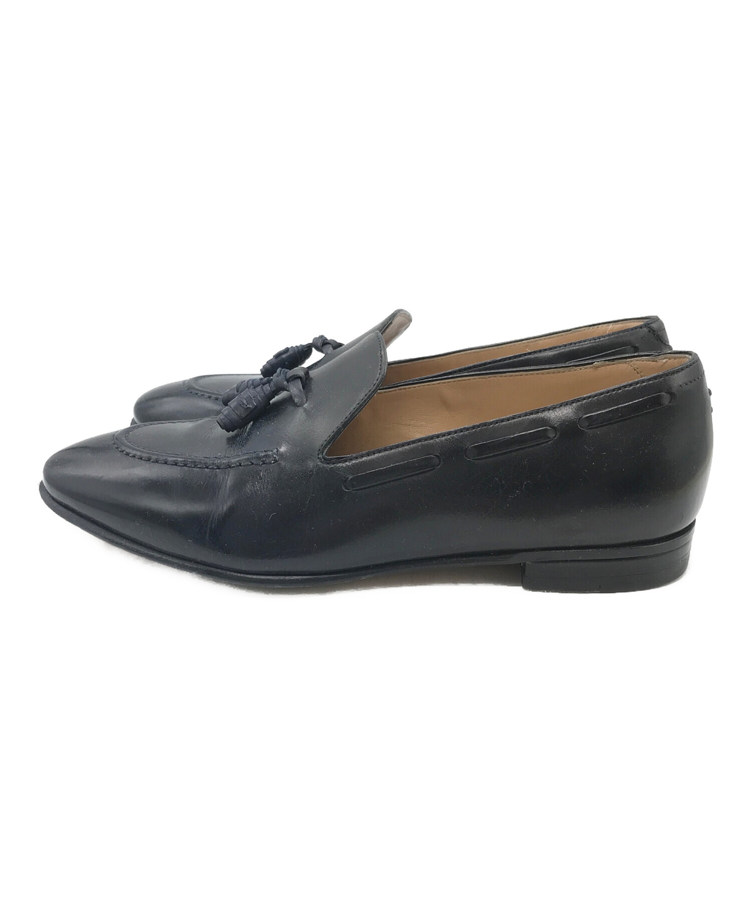 中古・古着通販】FRANCESCO RUSSO (フランチェスコ ルッソ) CA WOMAN LOAFER ネイビー サイズ:37｜ブランド・古着通販  トレファク公式【TREFAC FASHION】スマホサイト