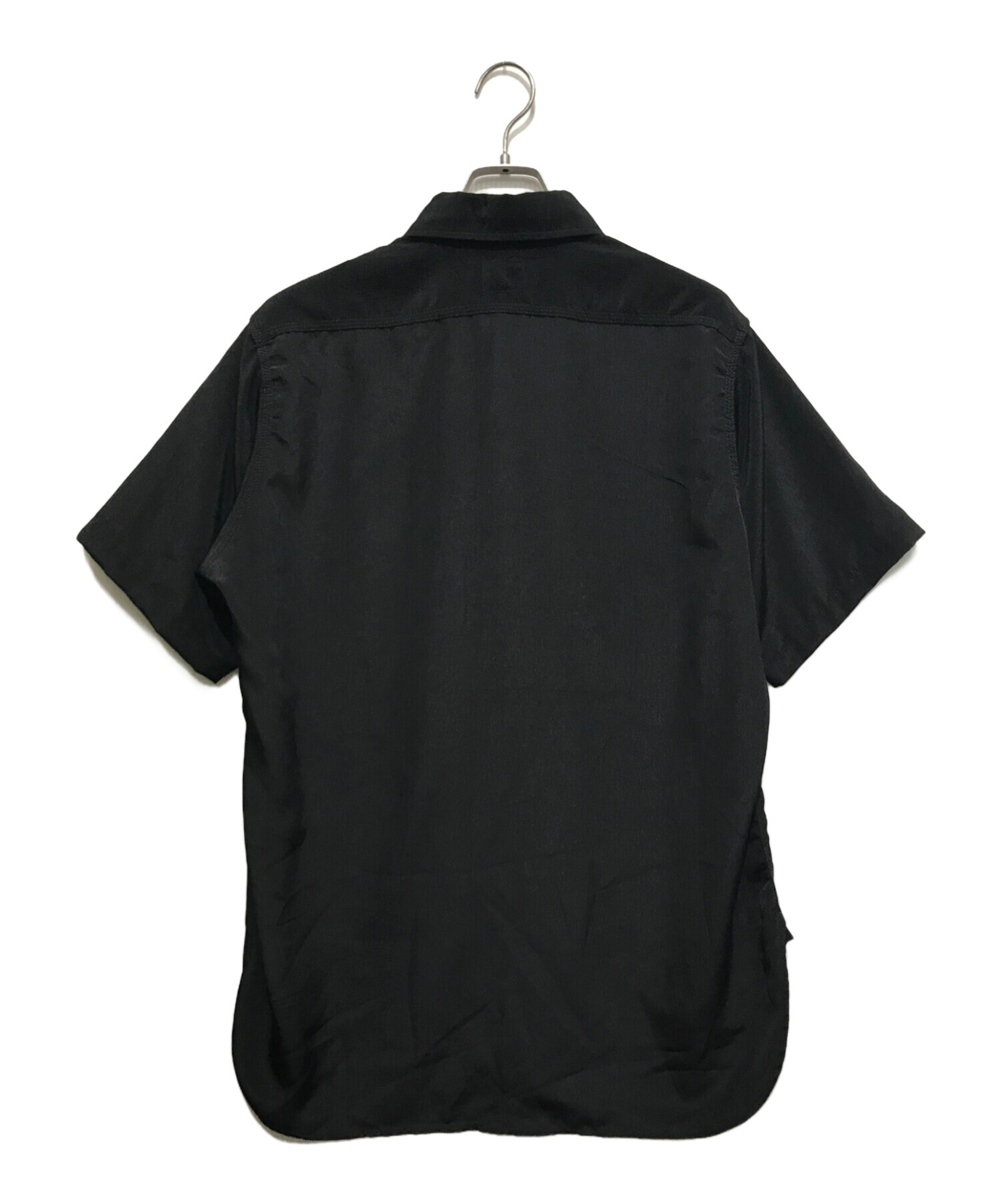 中古・古着通販】Needles (ニードルズ) S/S WORK SHIRT Poly Cloth ブラック サイズ:M｜ブランド・古着通販  トレファク公式【TREFAC FASHION】スマホサイト