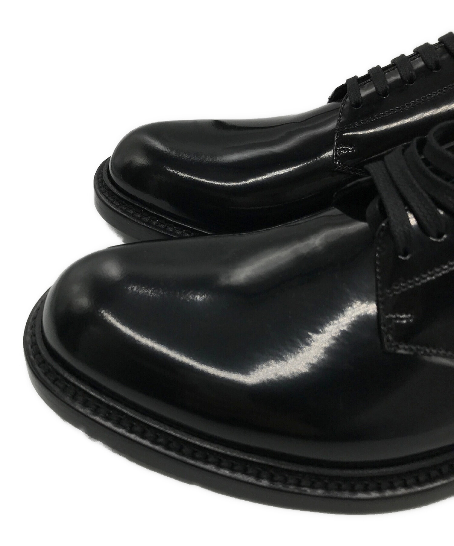 Saint Laurent Paris (サンローランパリ) レースアップシューズ ブラック サイズ:SIZE 41 1/2 未使用品