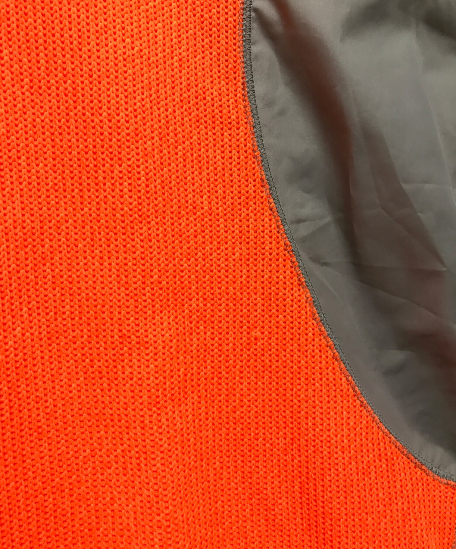 kolor/BEACON (カラービーコン) 22ss半袖カットソー ニット 切替 オレンジ サイズ:SIZE 3