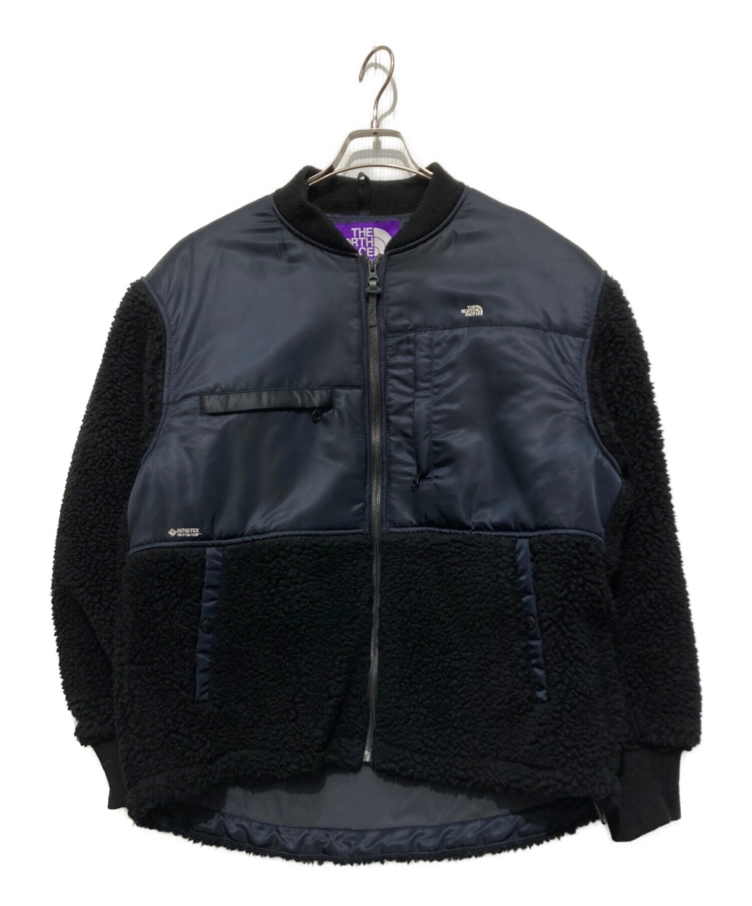 THE NORTHFACE PURPLELABEL RHC Ron Herman (アールエイチシーロンハーマン) Wool Boa Fleece  Denali Jacket ブラック サイズ:SIZE M