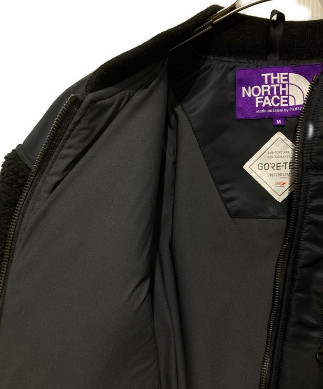 THE NORTHFACE PURPLELABEL RHC Ron Herman (アールエイチシーロンハーマン) Wool Boa Fleece  Denali Jacket ブラック サイズ:SIZE M