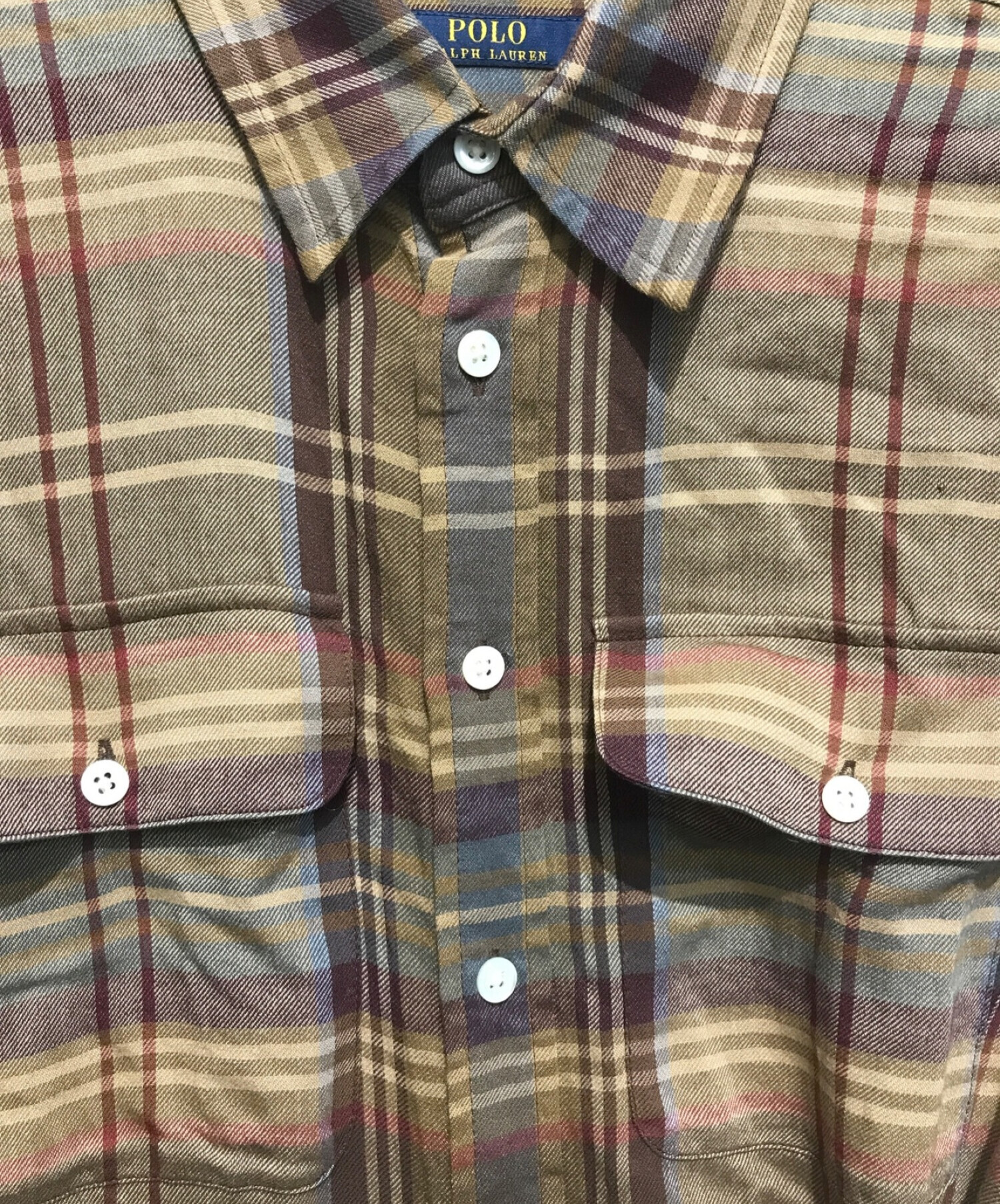 中古・古着通販】POLO RALPH LAUREN (ポロ・ラルフローレン) プラッド