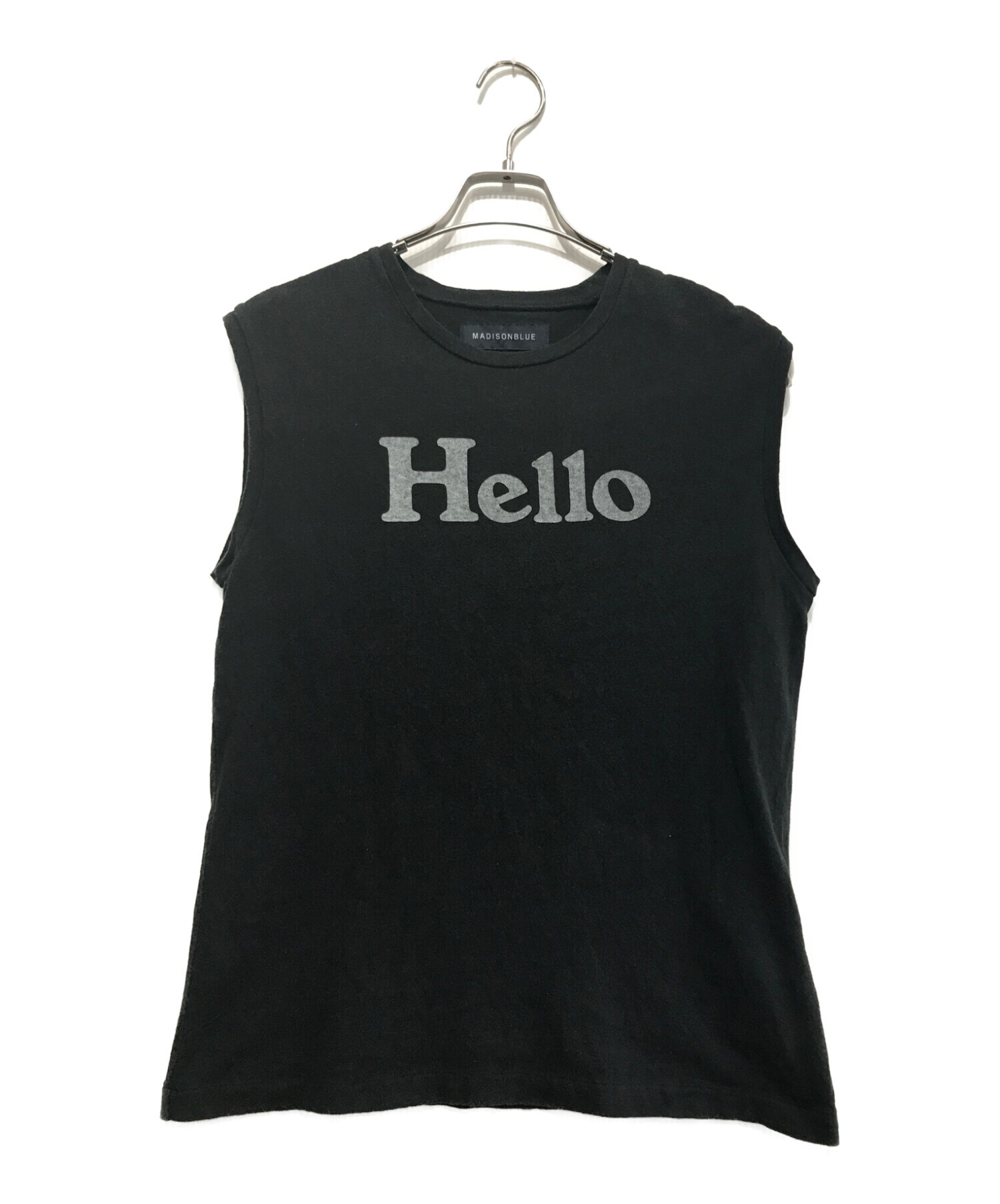 未使用タグ付きマディソンブルーHELLO NOSLEEVE TEE DYED - トップス