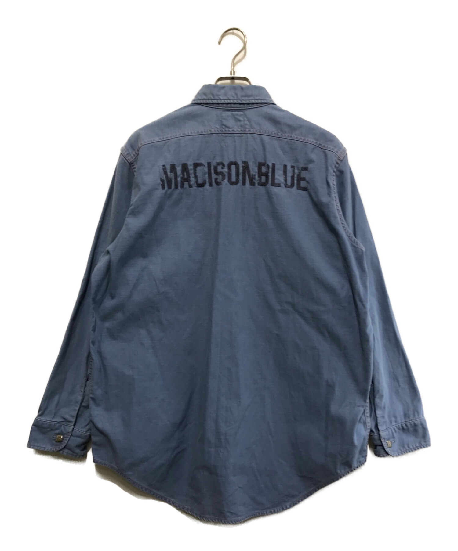 MADISONBLUE - MADISON BLUE HAMPTON BACK SATIN シャツ の通販 by mrnyy's shop｜ マディソンブルーならラクマ - シャツ/ブラウス(長袖/七分)