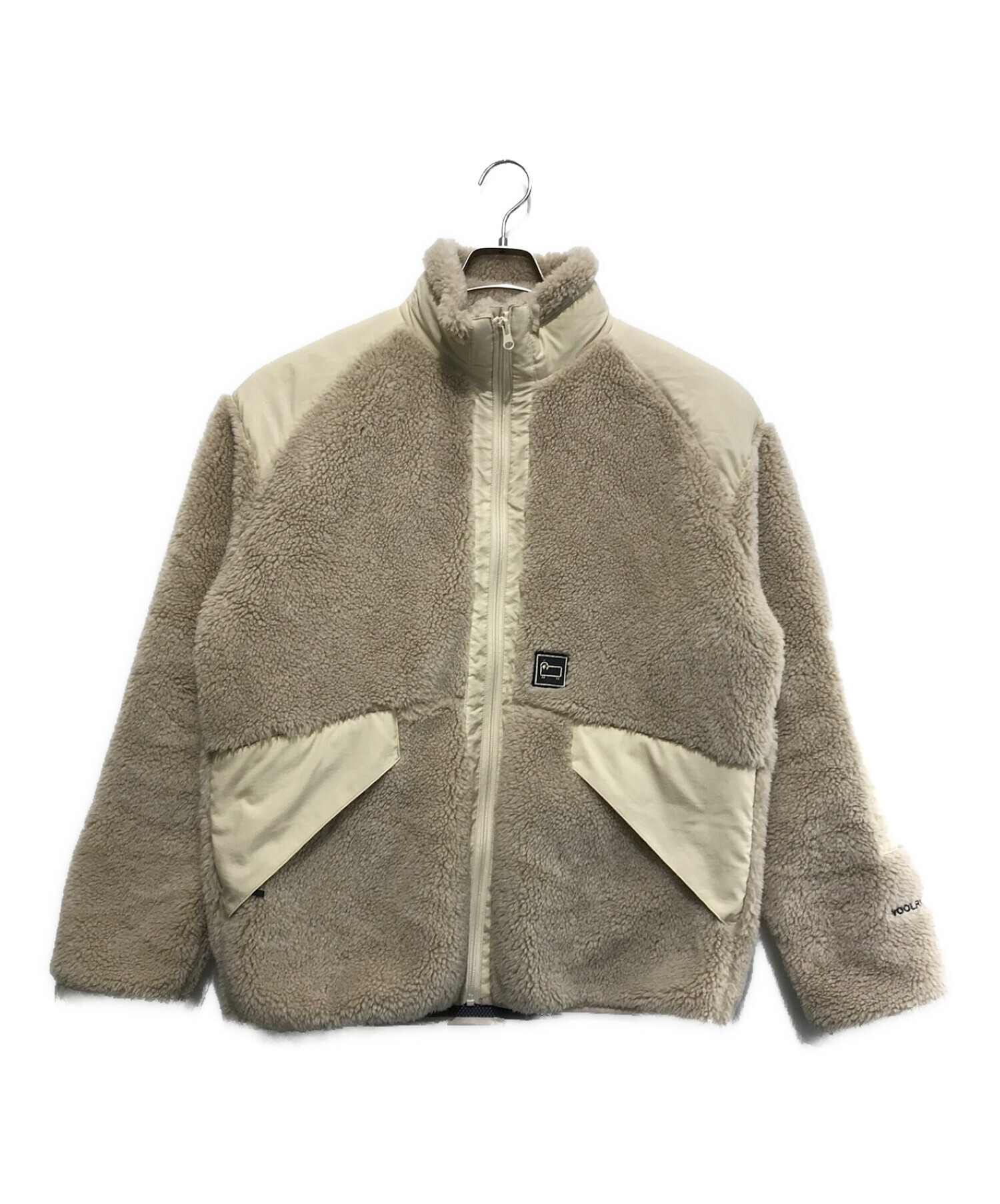 WOOLRICH (ウールリッチ) TERRA PILE FLEECE JACKET 2.0 ベージュ サイズ:S