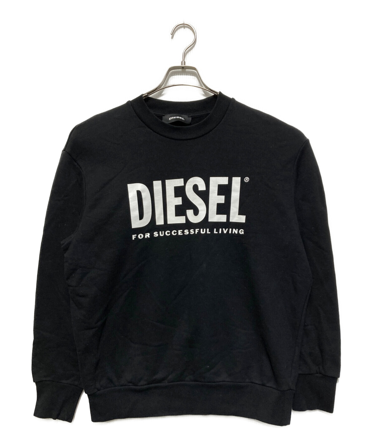 中古・古着通販】DIESEL (ディーゼル) ロゴプリントスウェット