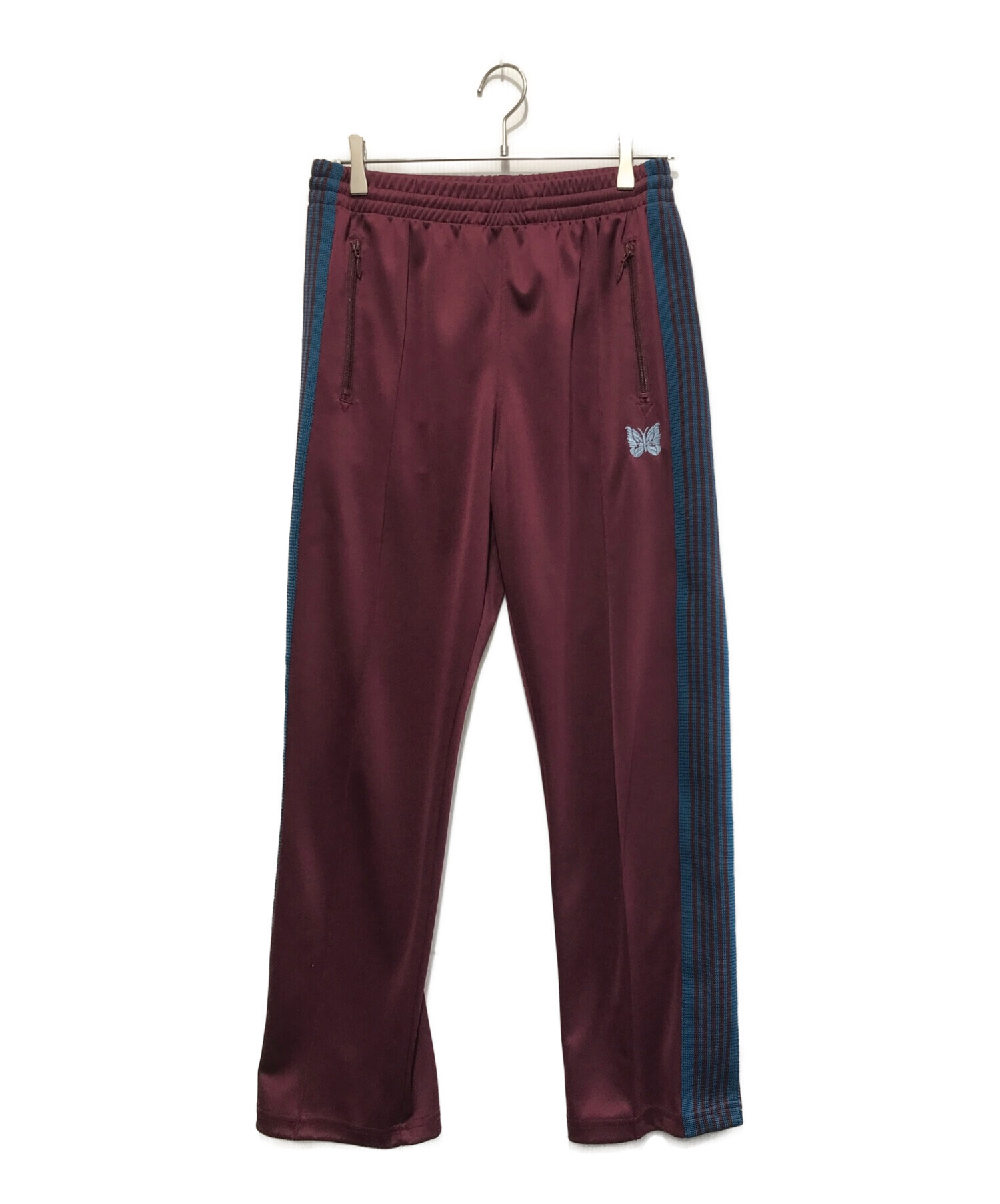 Needles (ニードルズ) NARROW TRACK PANT ボルドー サイズ:M