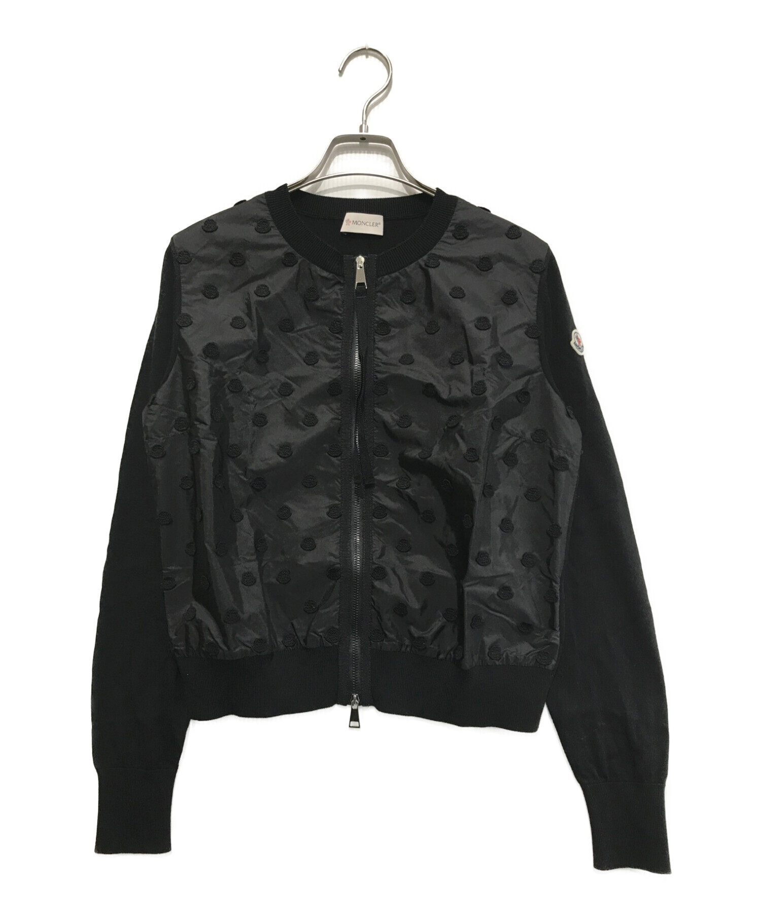 MONCLER (モンクレール) CARDIGAN TRICOT ブラック サイズ:M