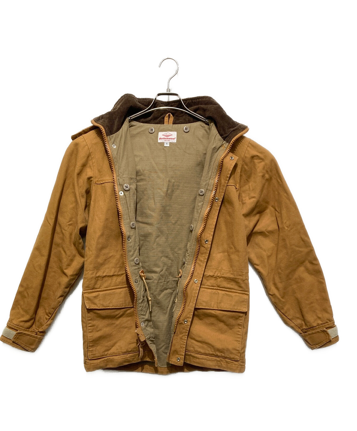 中古・古着通販】Battenwear (バテンウェア) UTILITY JACKET ブラウン サイズ:S｜ブランド・古着通販  トレファク公式【TREFAC FASHION】スマホサイト