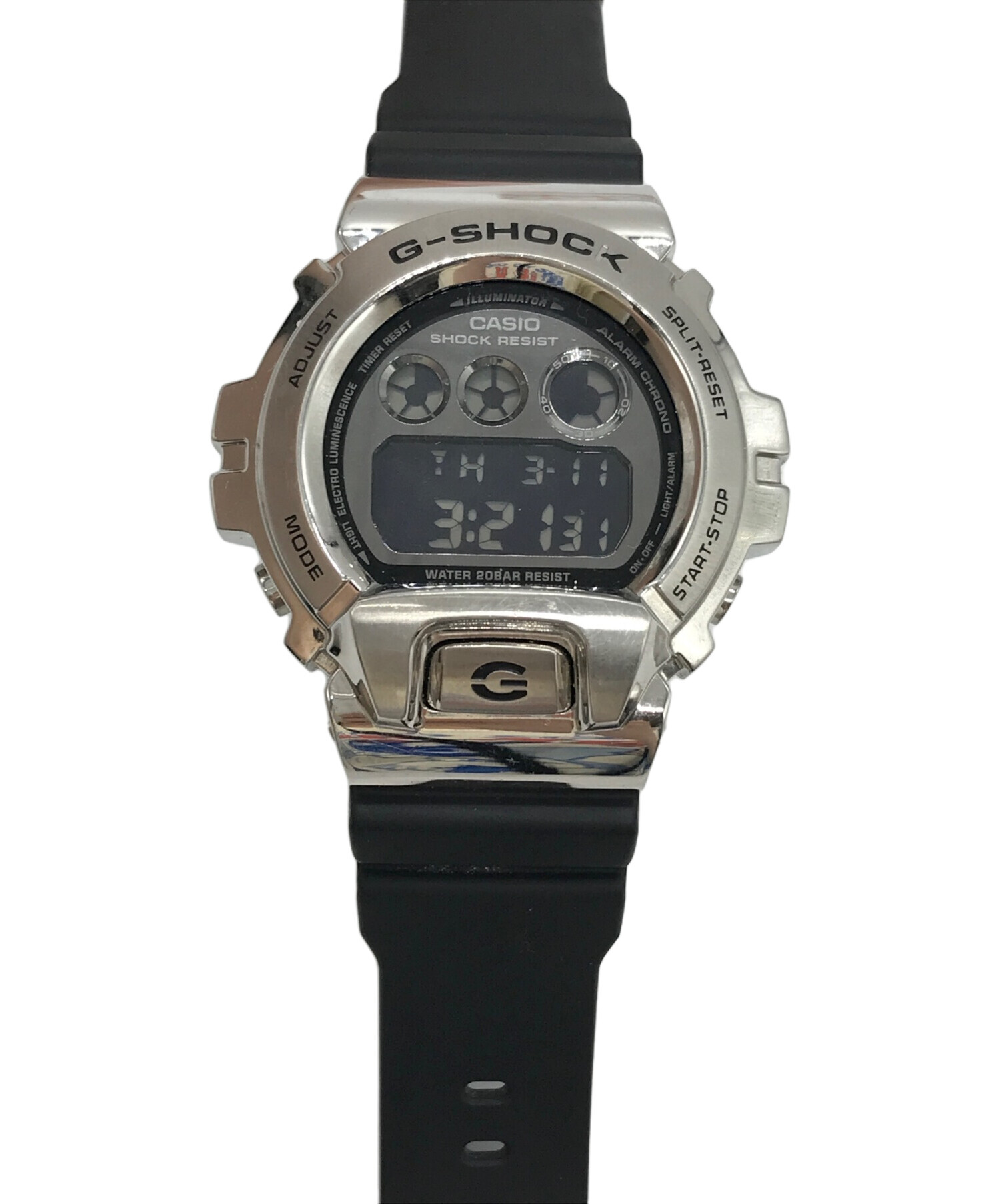 中古・古着通販】CASIO (カシオ) デジタルウォッチ シルバー｜ブランド ...