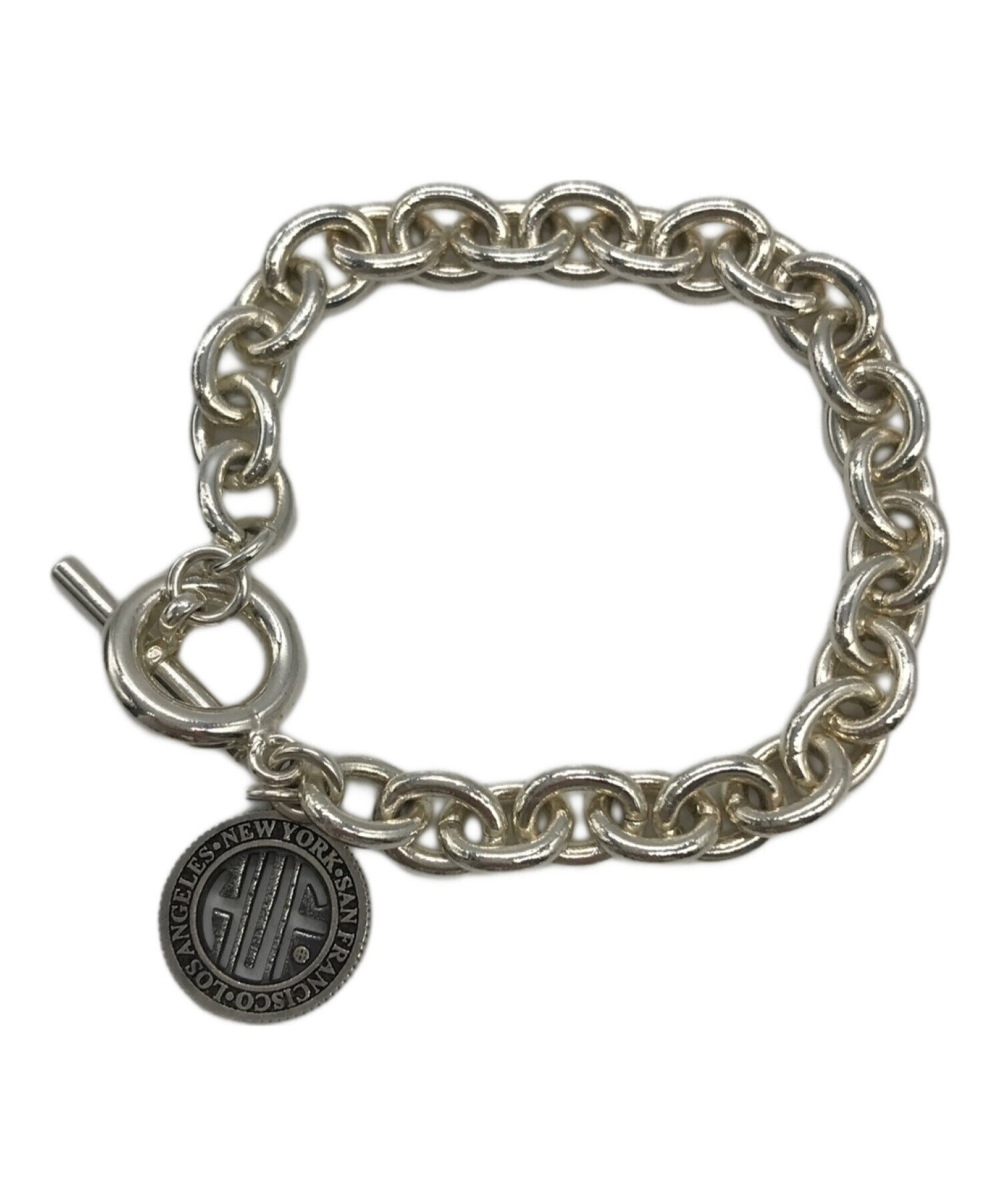 HUF (ハフ) REGIONAL BRACELET SILVER