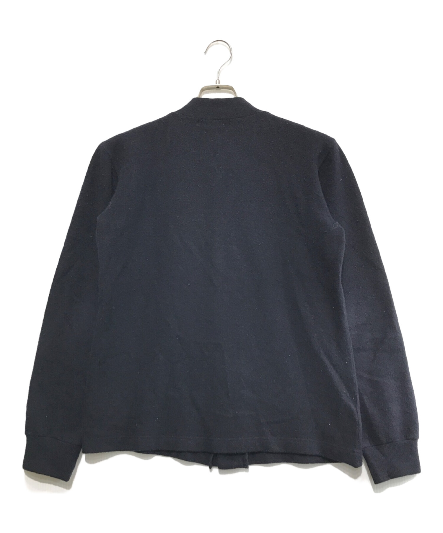 中古・古着通販】COMME des GARCONS HOMME DEUX (コムデギャルソン オム ドゥ) 歪みボタンカーディガン ネイビー  サイズ:S｜ブランド・古着通販 トレファク公式【TREFAC FASHION】スマホサイト