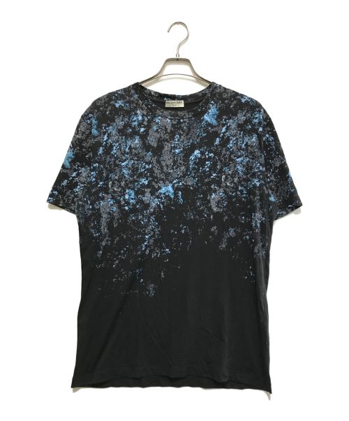 中古・古着通販】BALENCIAGA (バレンシアガ) 総柄プリントTシャツ ブラック×ブルー サイズ:L｜ブランド・古着通販  トレファク公式【TREFAC FASHION】スマホサイト