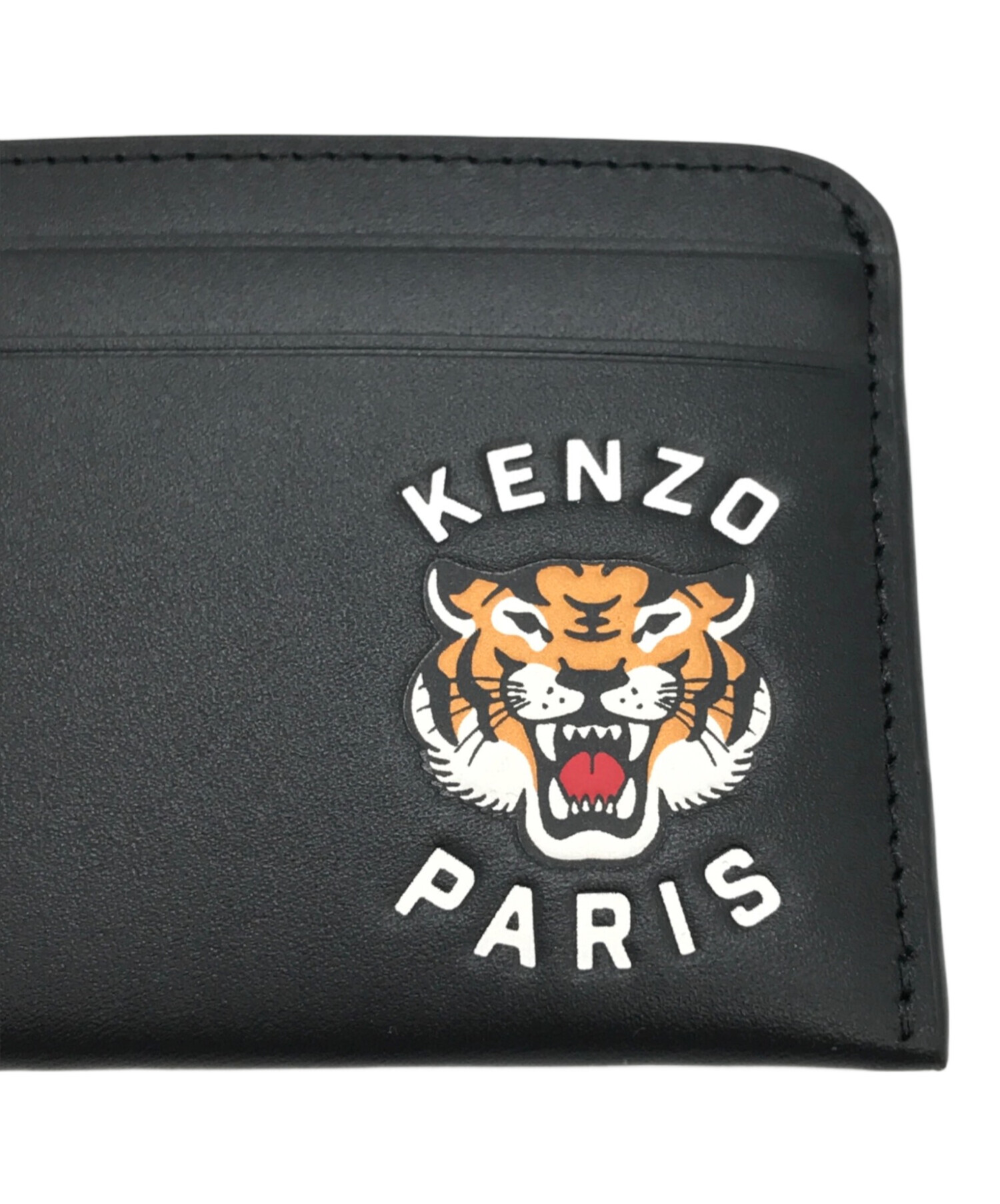 KENZO (ケンゾー) TIGER CARD CASE（タイガーカードケース） ブラック サイズ:ー