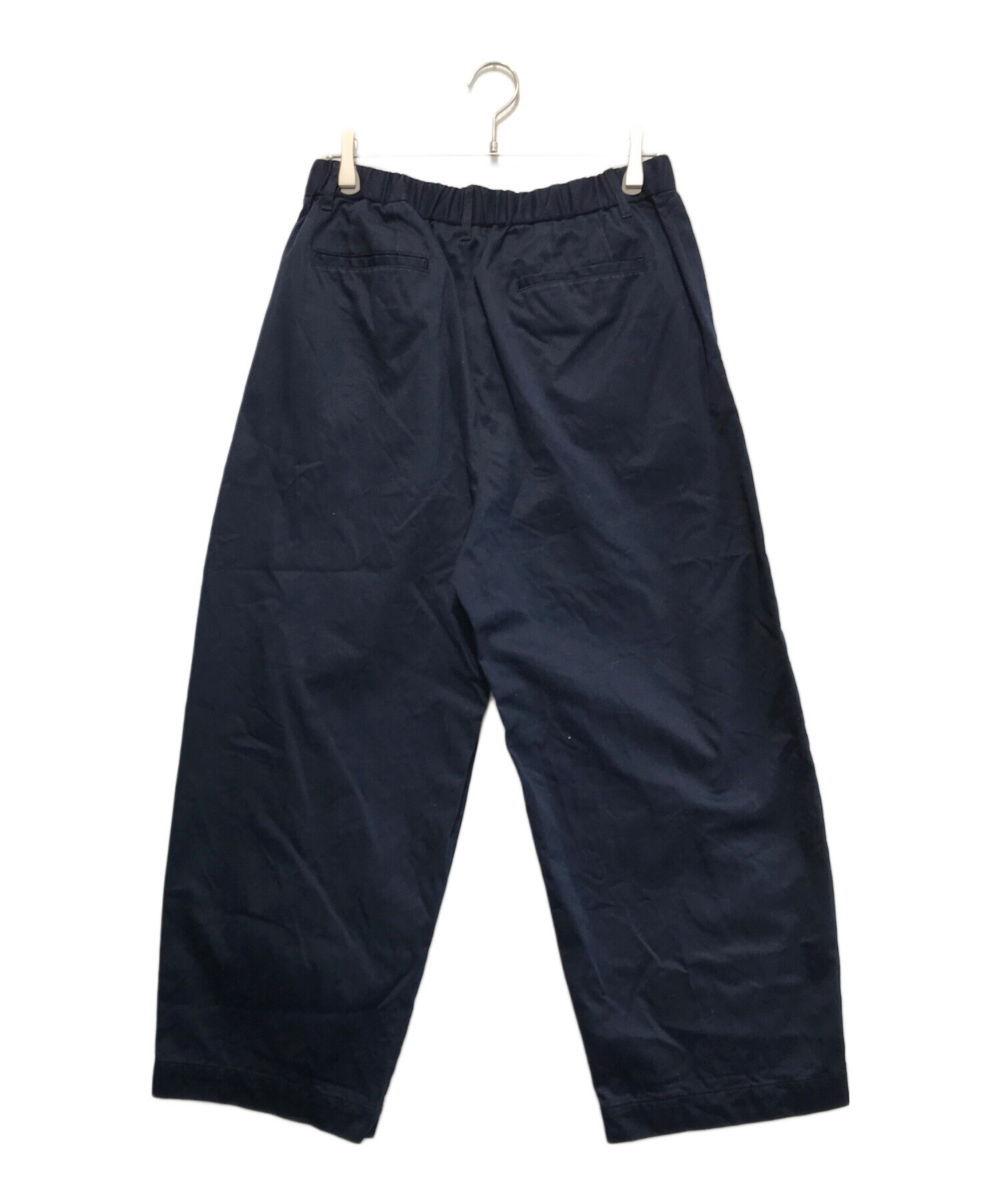 Graphpaper (グラフペーパー) Westpoint Chino Wide Tapered Trousers ネイビー サイズ:1