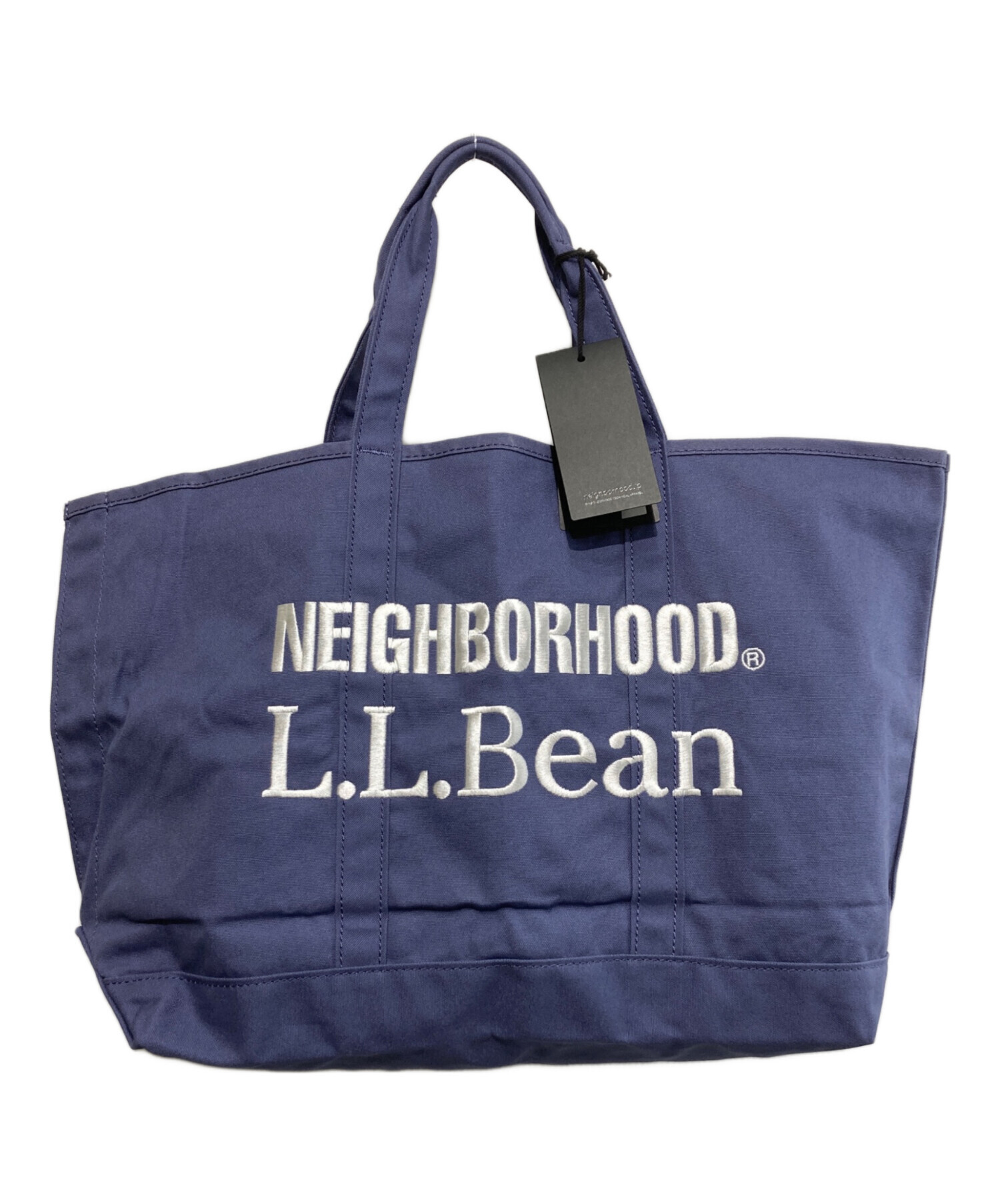 NEIGHBORHOOD (ネイバーフッド) L.L.Bean (エルエルビーン) GROCERY TOTE ブルー