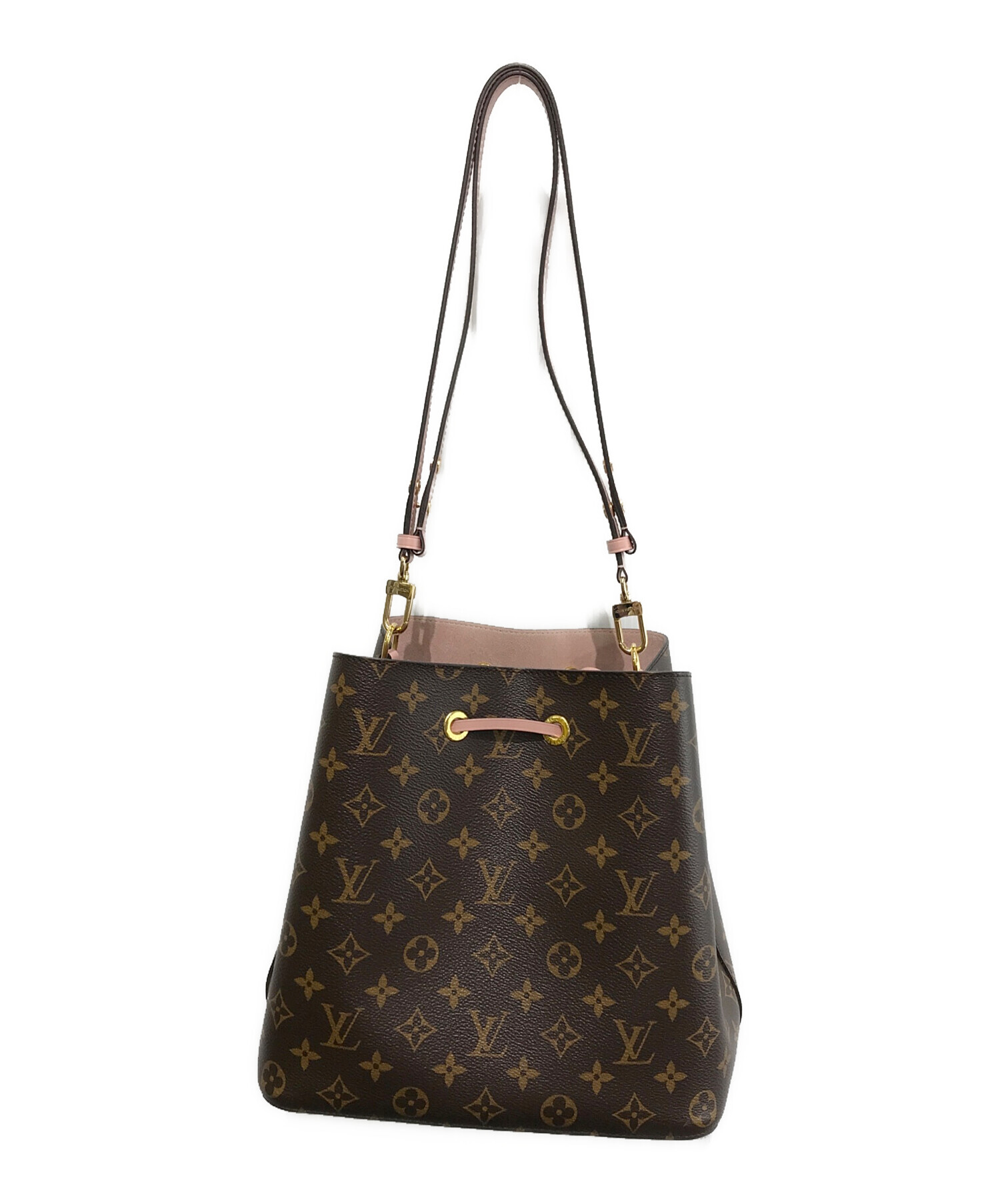 中古・古着通販】LOUIS VUITTON (ルイ ヴィトン) モノグラムネオノエ ブラウン×ローズプードル｜ブランド・古着通販  トレファク公式【TREFAC FASHION】スマホサイト