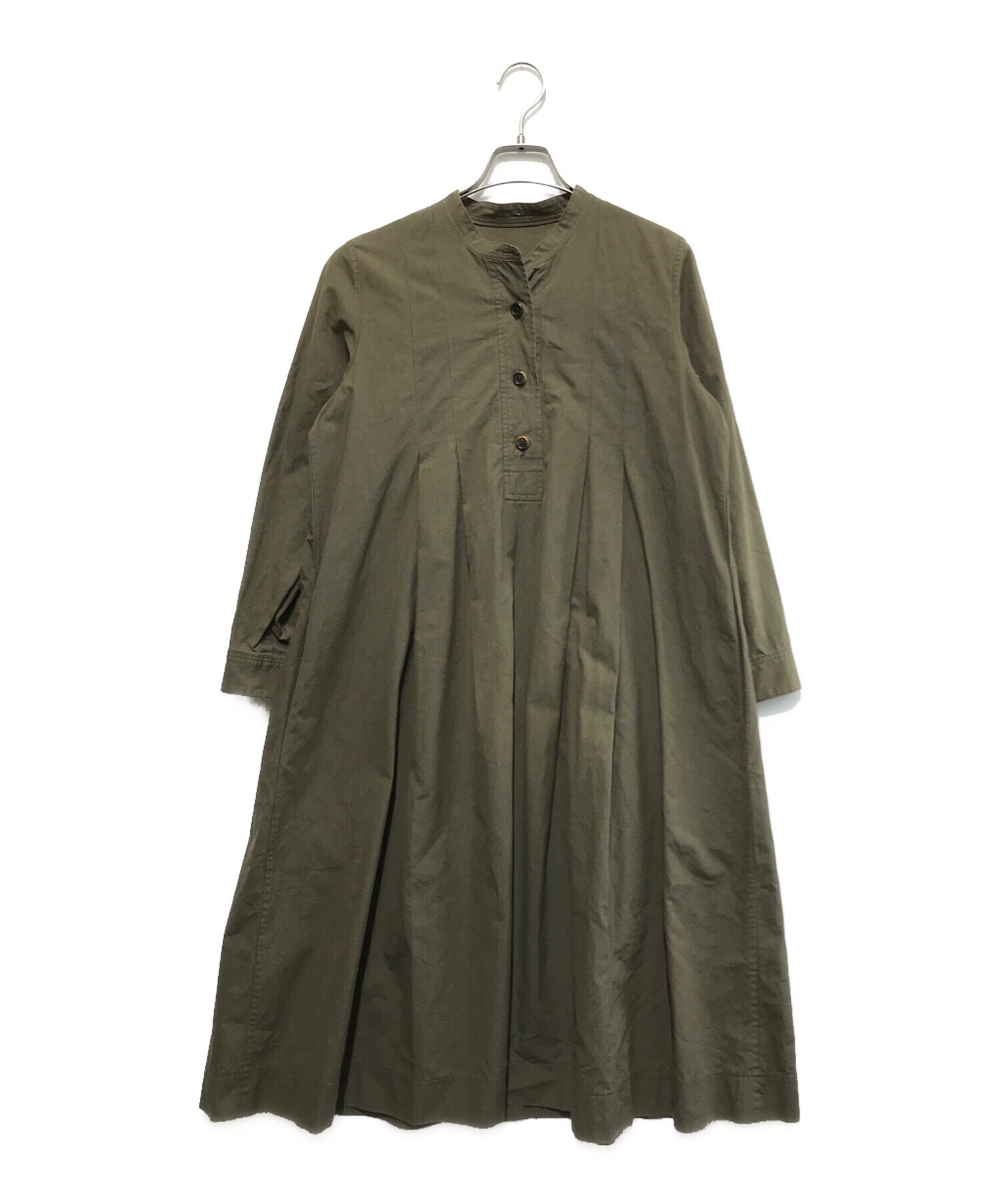 中古・古着通販】MARGARET HOWELL (マーガレットハウエル) STIFF COTTON POPLIN オリーブ  サイズ:1｜ブランド・古着通販 トレファク公式【TREFAC FASHION】スマホサイト