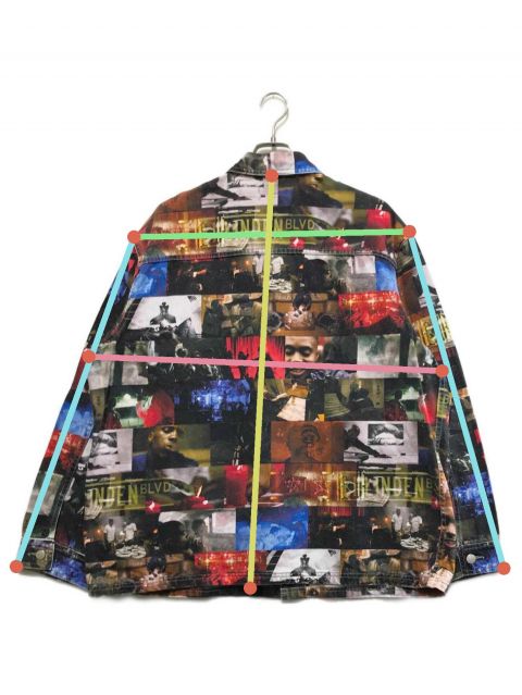 中古・古着通販】SUPREME (シュプリーム) 21AW NAS AND DMX COLLAGE DENIM CHORE COA マルチカラー  サイズ:XL｜ブランド・古着通販 トレファク公式【TREFAC FASHION】スマホサイト