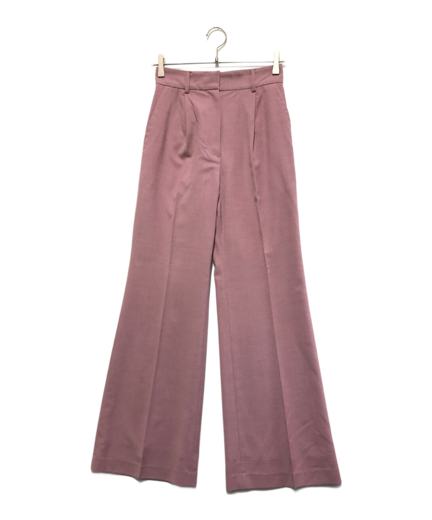 中古・古着通販】CLANE (クラネ) SEMI WIDE TUCK PANTS ピンク サイズ:1｜ブランド・古着通販 トレファク公式【TREFAC  FASHION】スマホサイト