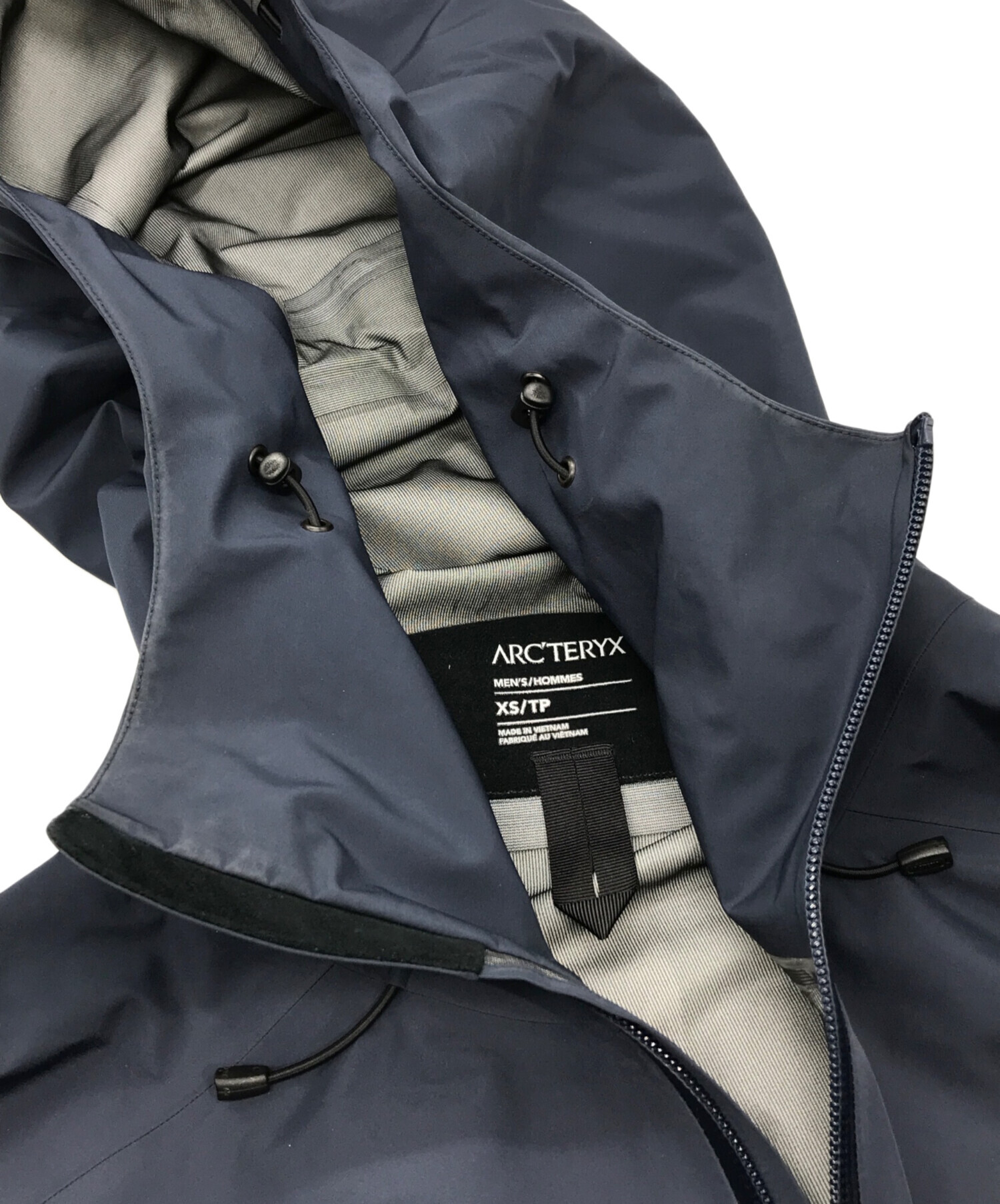 中古・古着通販】ARC'TERYX (アークテリクス) Beta LT Jacket ネイビー サイズ:XS｜ブランド・古着通販  トレファク公式【TREFAC FASHION】スマホサイト