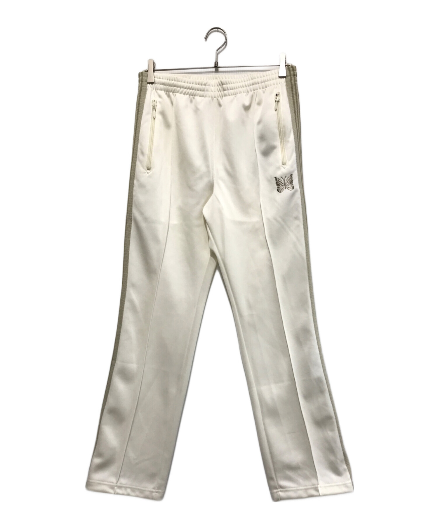 中古・古着通販】Needles (ニードルズ) STUDIOUS別注Narrow Track Pant - Poly Smooth ホワイト サイズ:S｜ブランド・古着通販  トレファク公式【TREFAC FASHION】スマホサイト