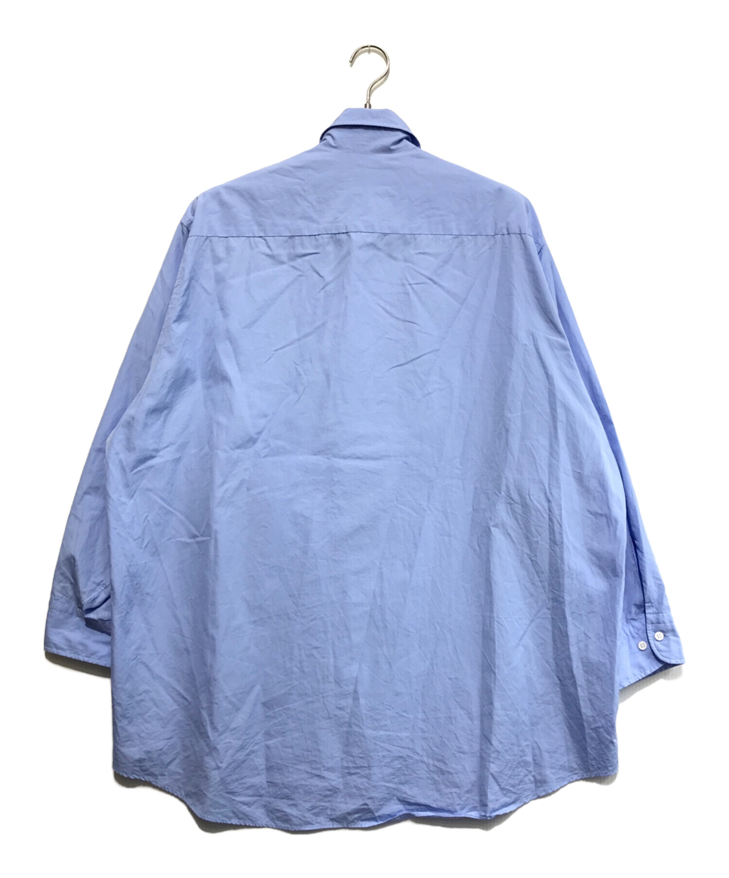 中古・古着通販】HERILL (ヘリル) 23SS Suvin Work shirts ブルー サイズ:2｜ブランド・古着通販  トレファク公式【TREFAC FASHION】スマホサイト