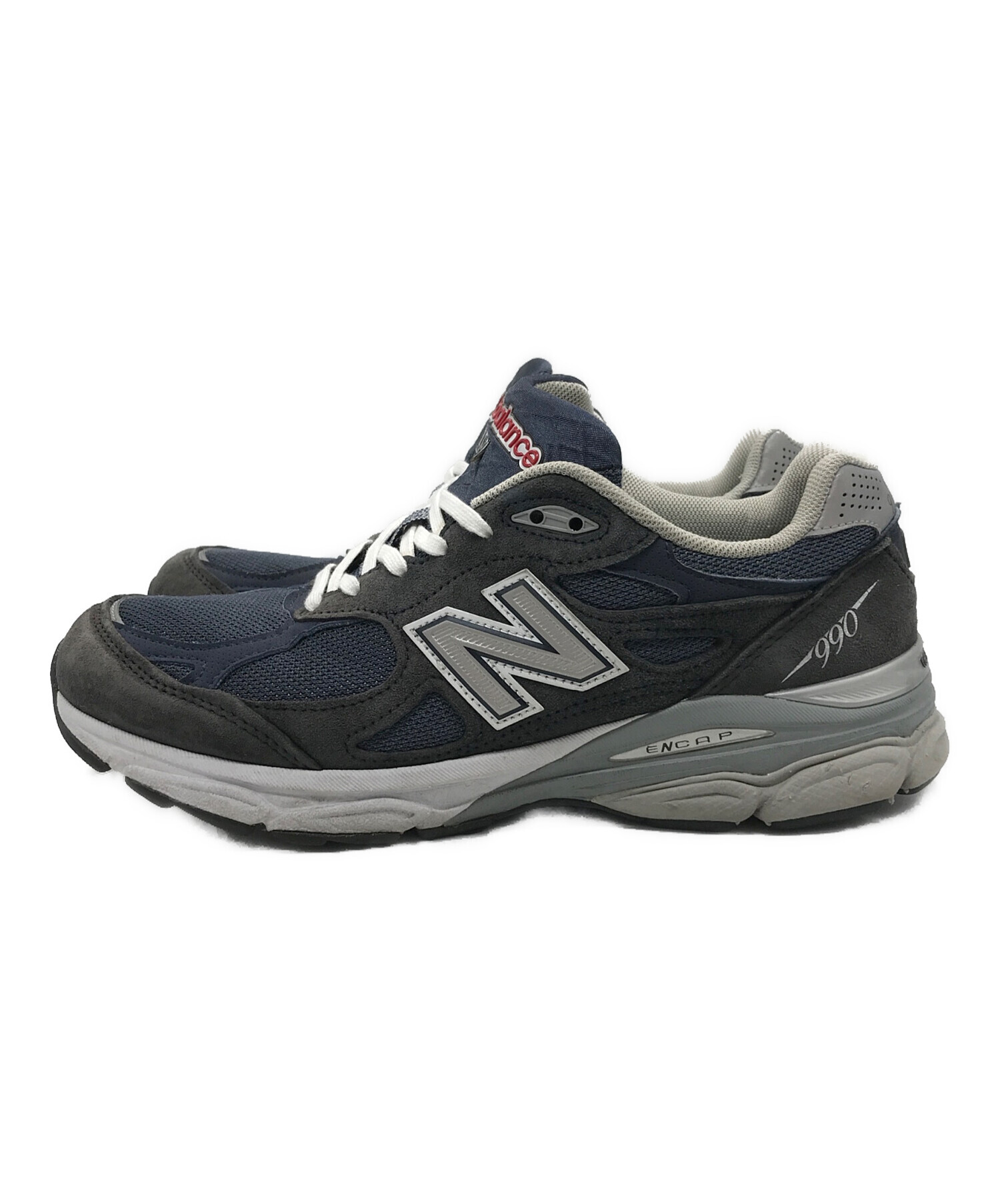 中古・古着通販】NEW BALANCE (ニューバランス) M990NB3 ネイビー サイズ:US8 1/2｜ブランド・古着通販  トレファク公式【TREFAC FASHION】スマホサイト